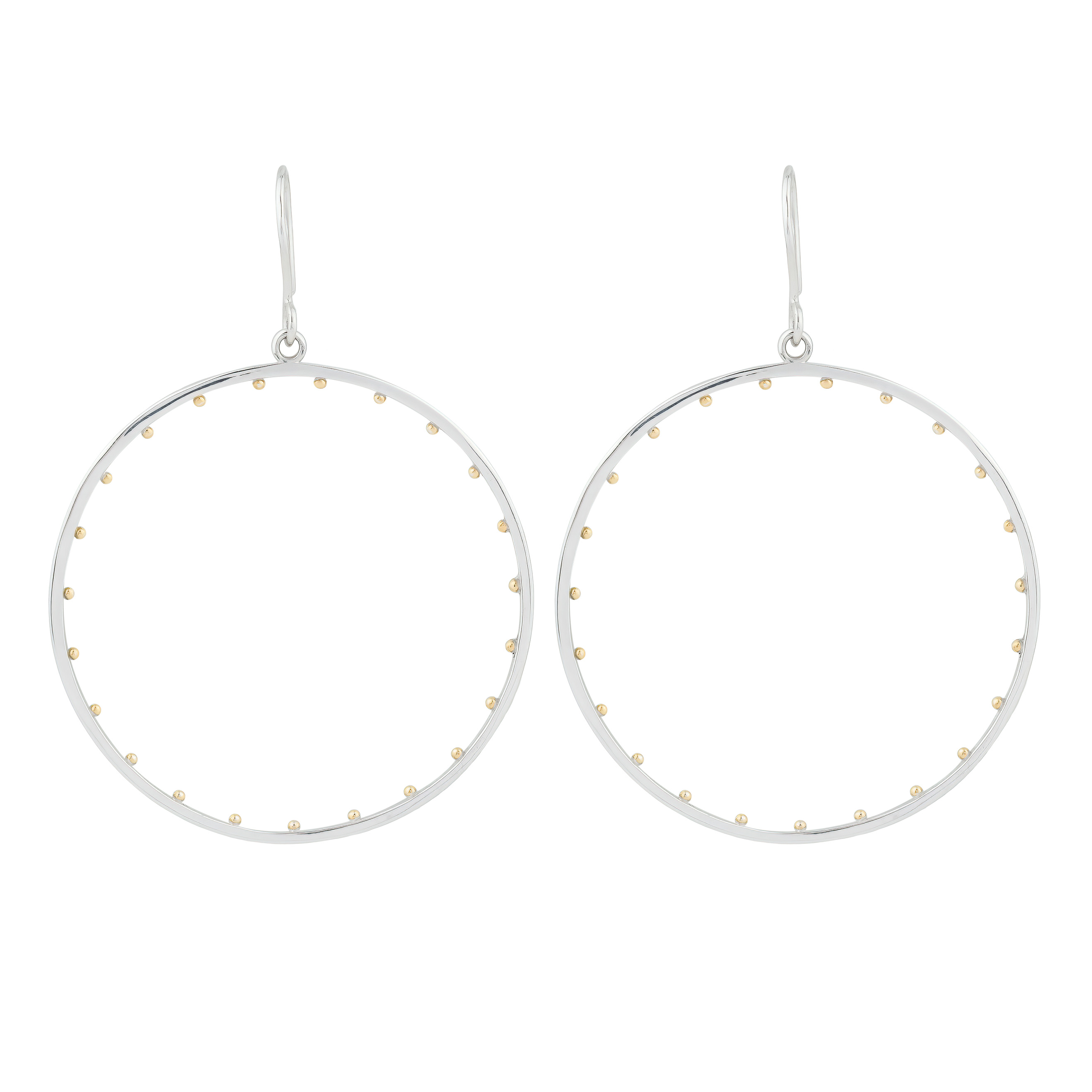 Серьги Infinity white