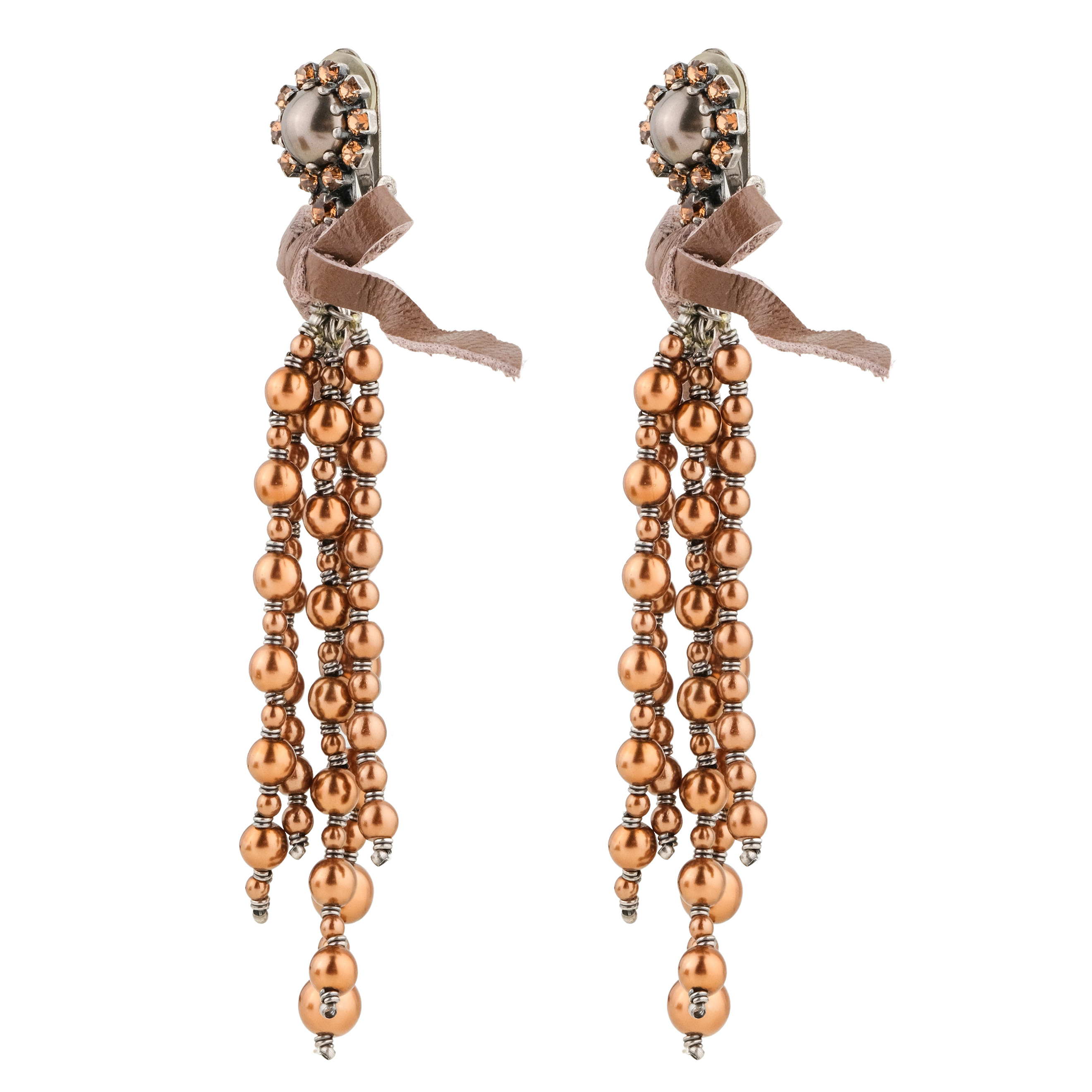 Клипсы Tie The Pearl