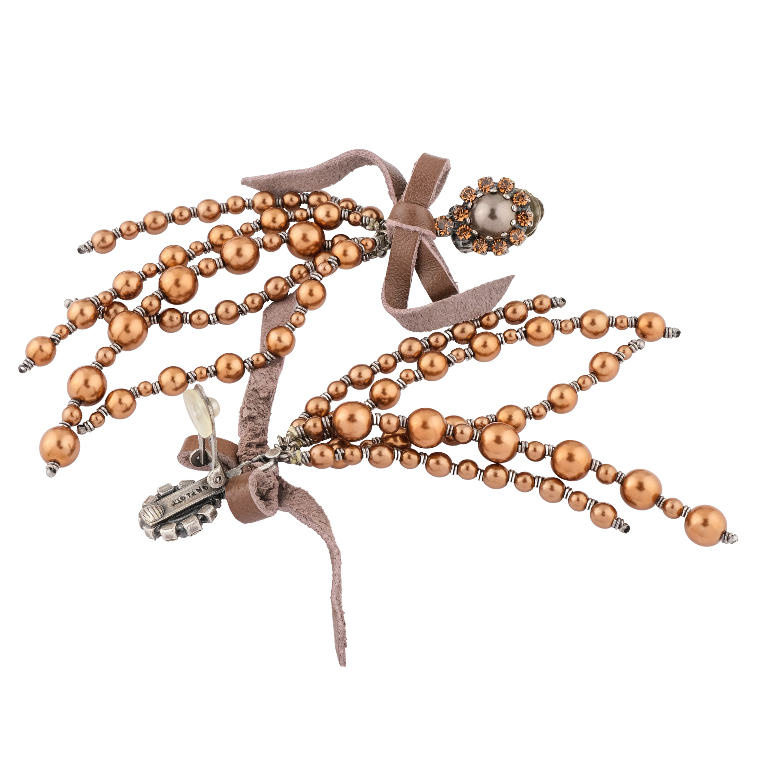 Клипсы Tie The Pearl