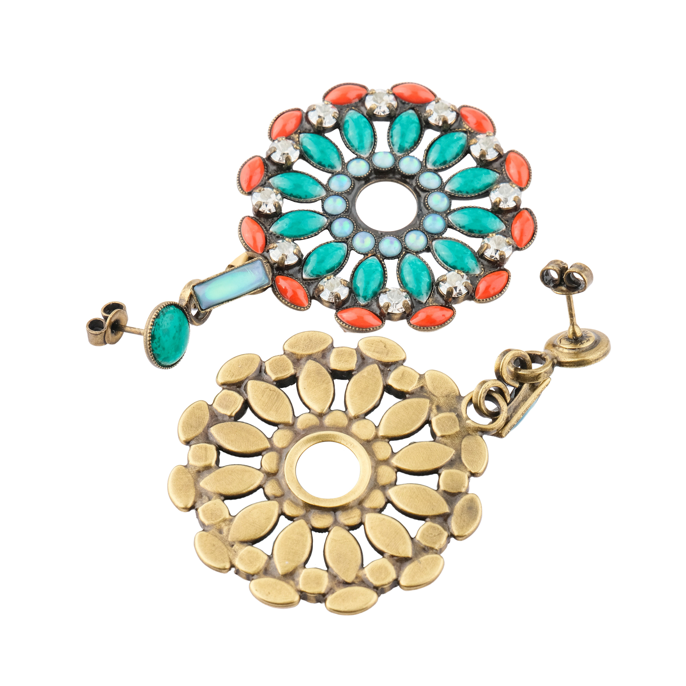Ethnic Mosaic Earrings