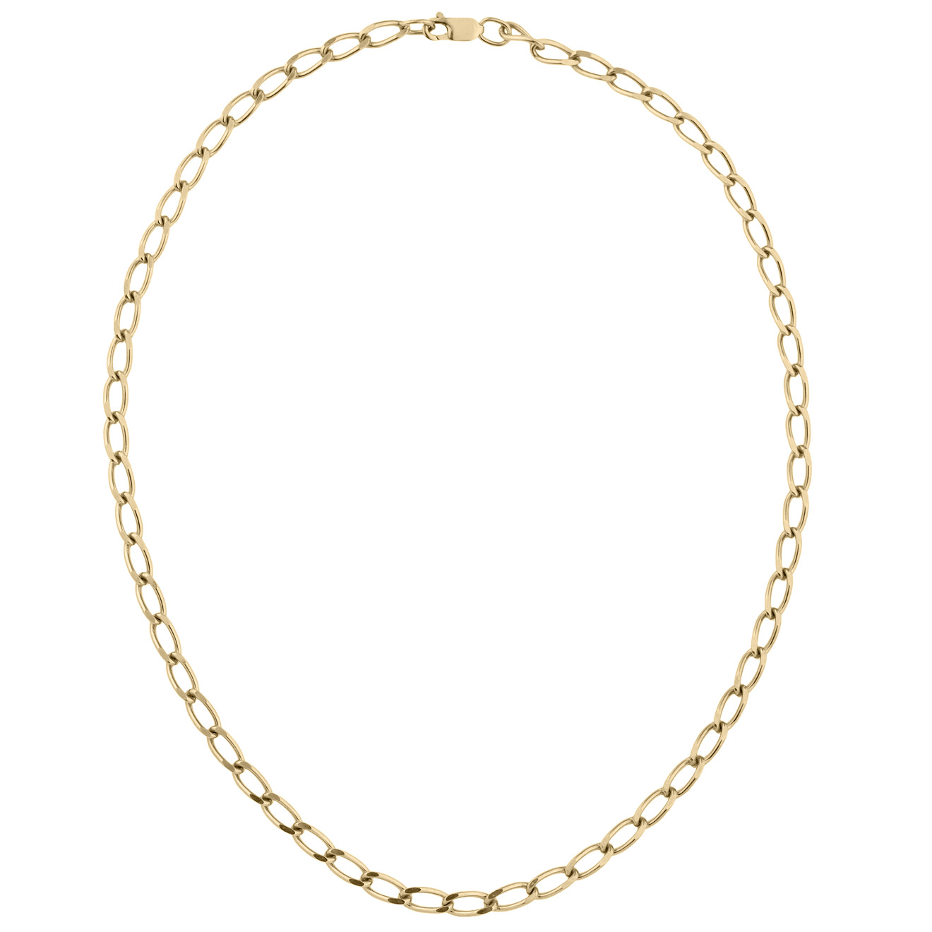 LUTA Jewelry Колье-цепь из серебра с лимонной позолотой lusin jewelry колье из серебра kaleidoscop necklace