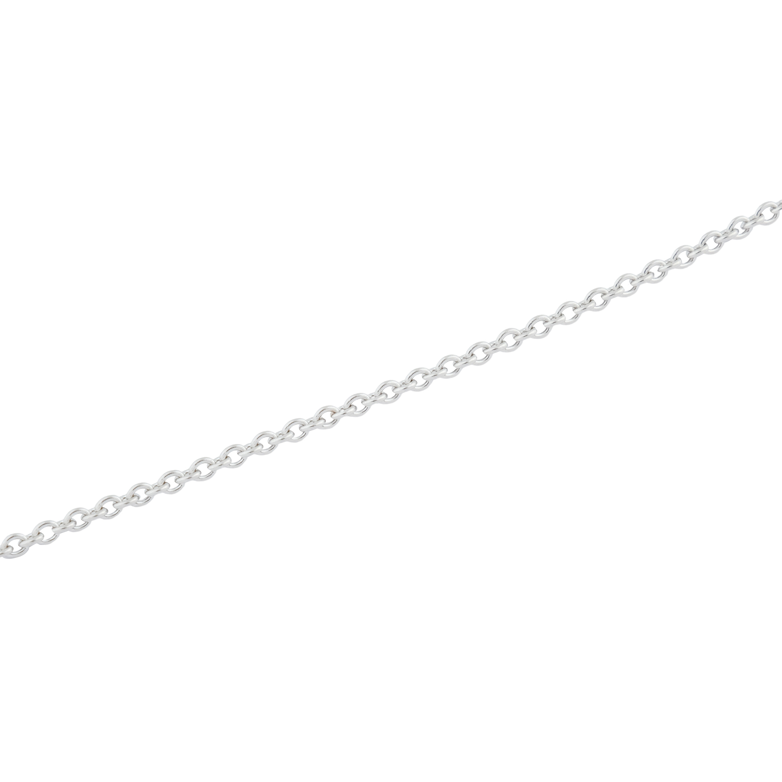 Базовая цепочка Rolo Chain из серебра 925 пробы