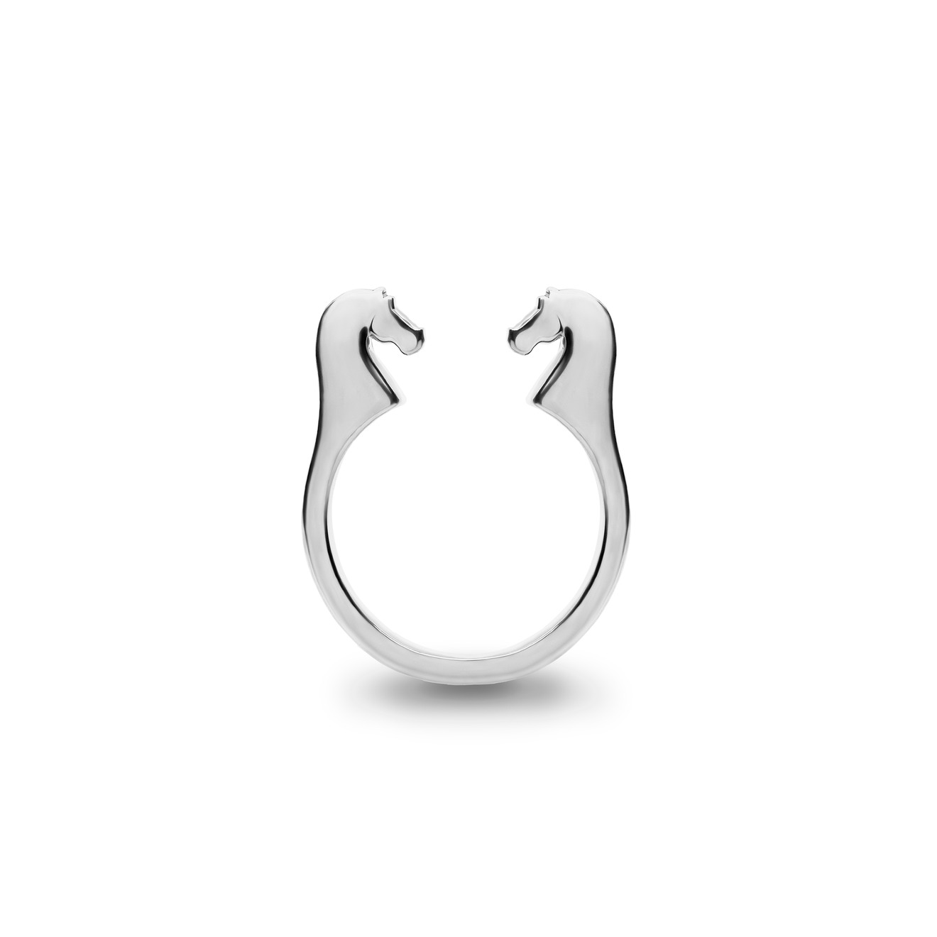 Prosto Jewelry Кольцо «Кони» из серебра prosto jewlry тонкий браслет слон из серебра