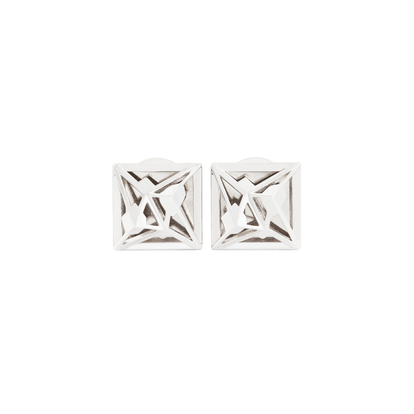 AMARIN Jewelry Серьги PEAKS из серебра amarin jewelry пусеты из серебра м1 8 mini silver
