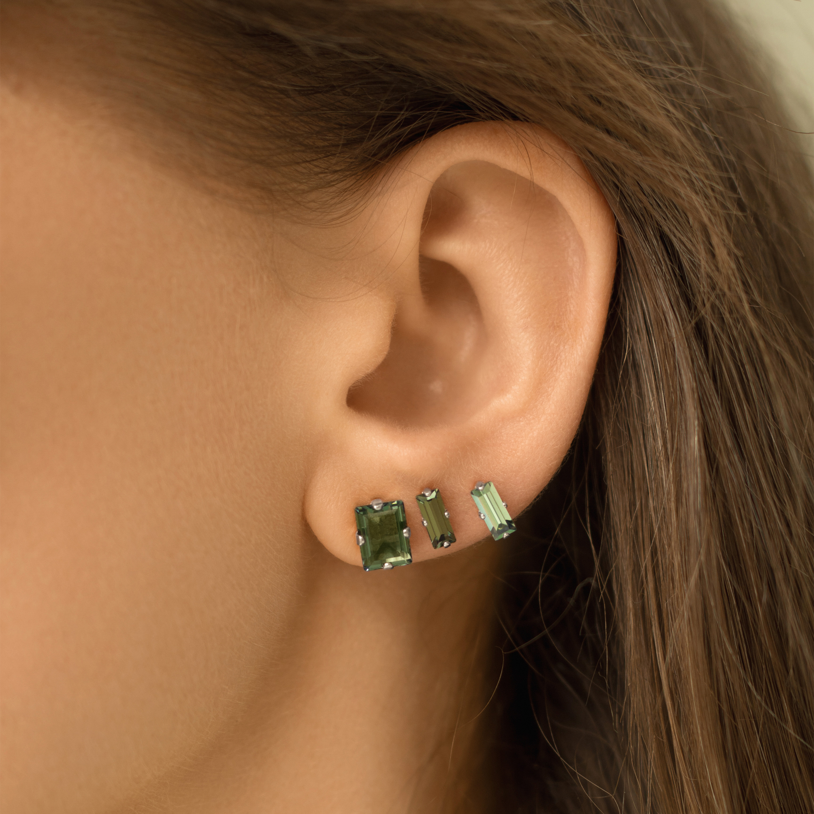 Cерьги-пусеты Mountain Earrings