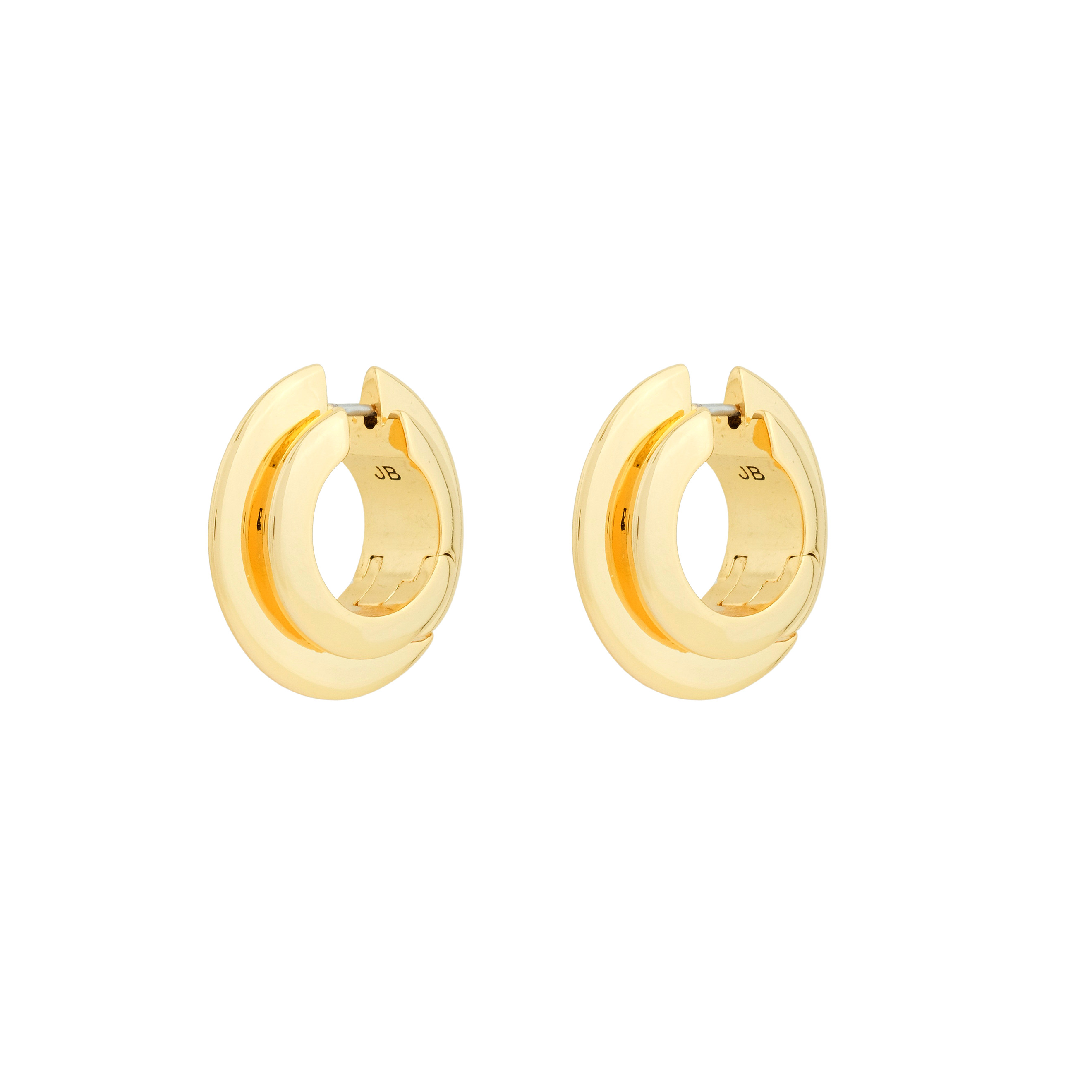 Позолоченные серьги Veda Hoops