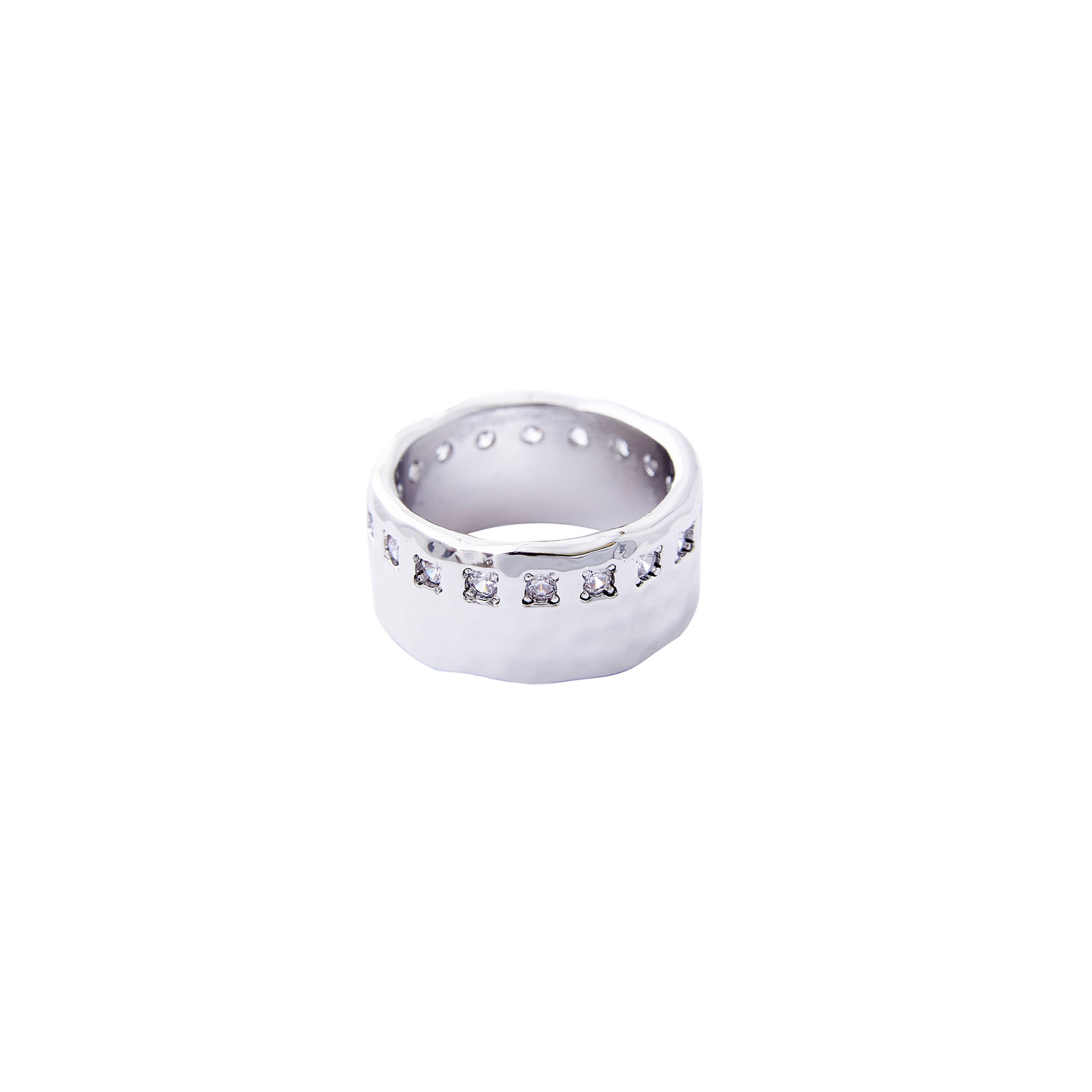 ring with crystals