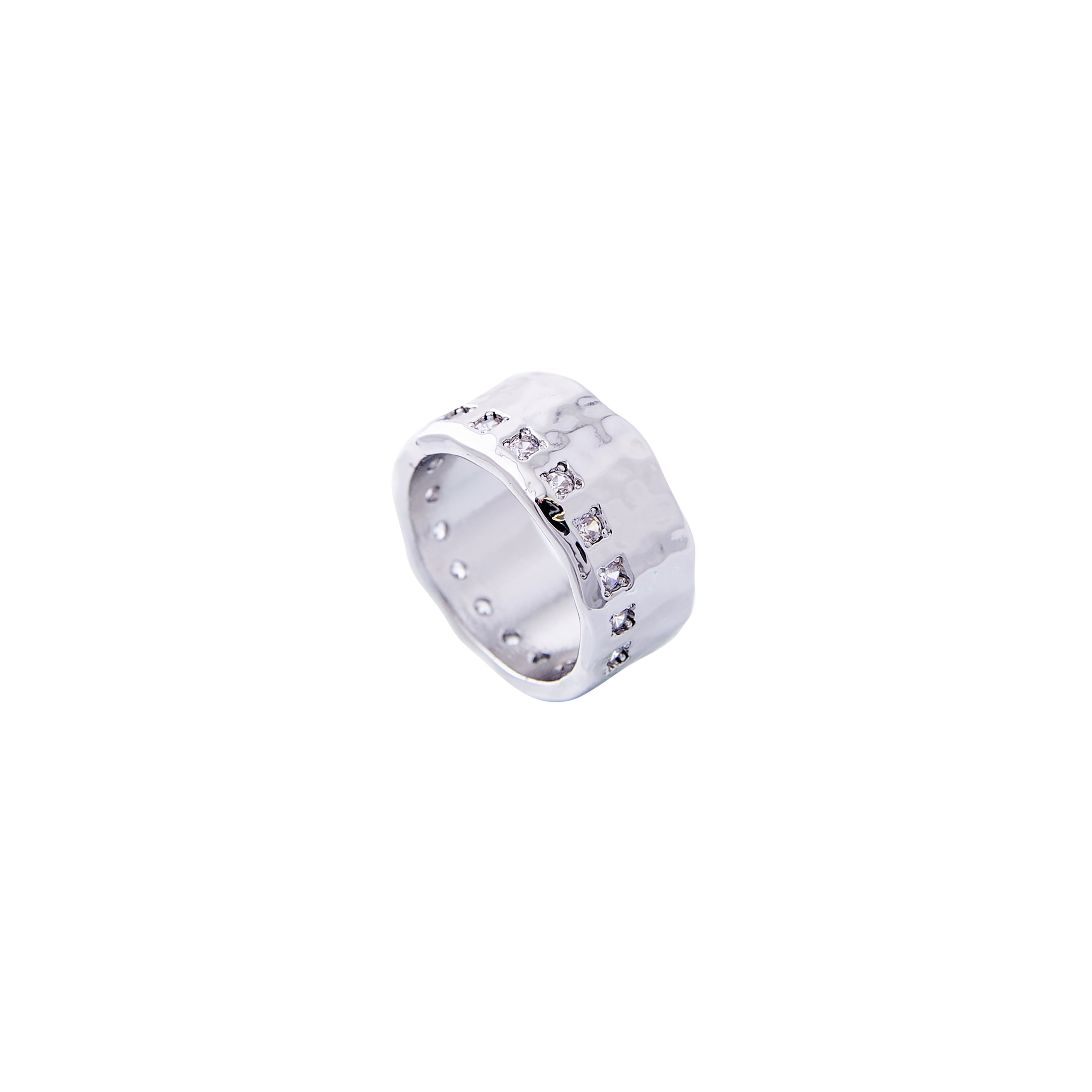 ring with crystals