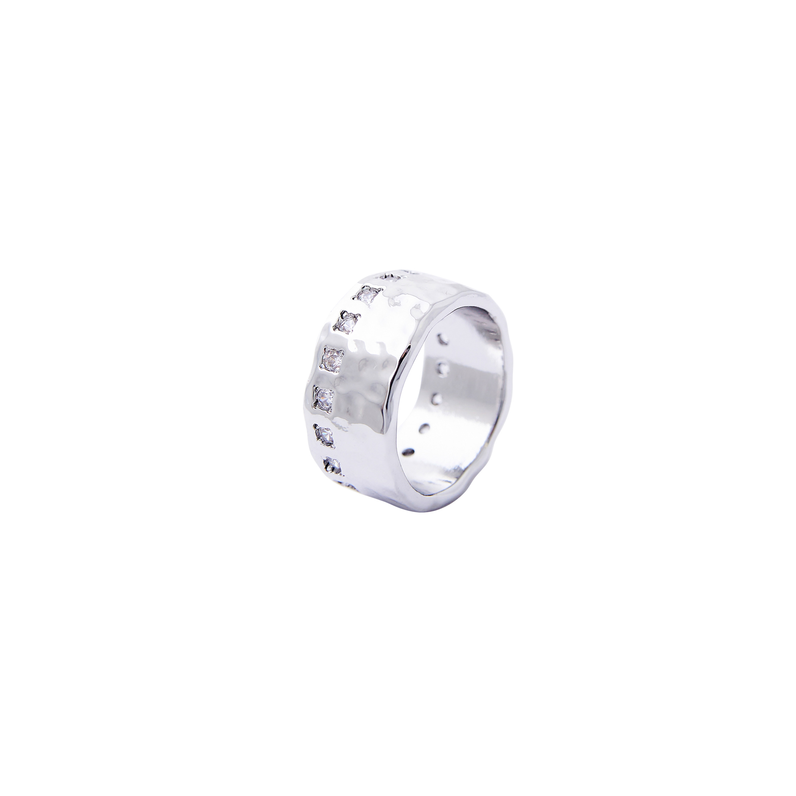 ring with crystals