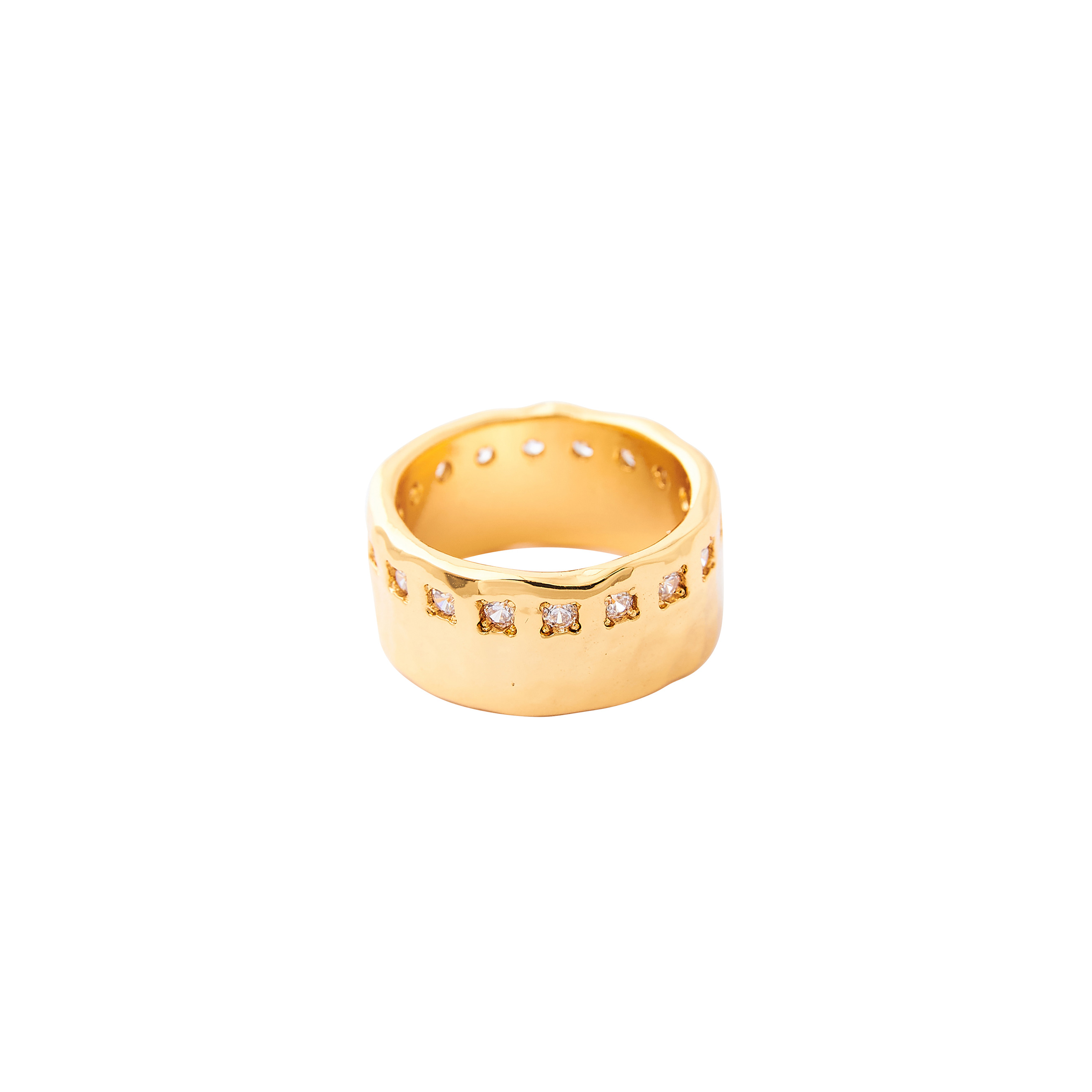 ring with crystals