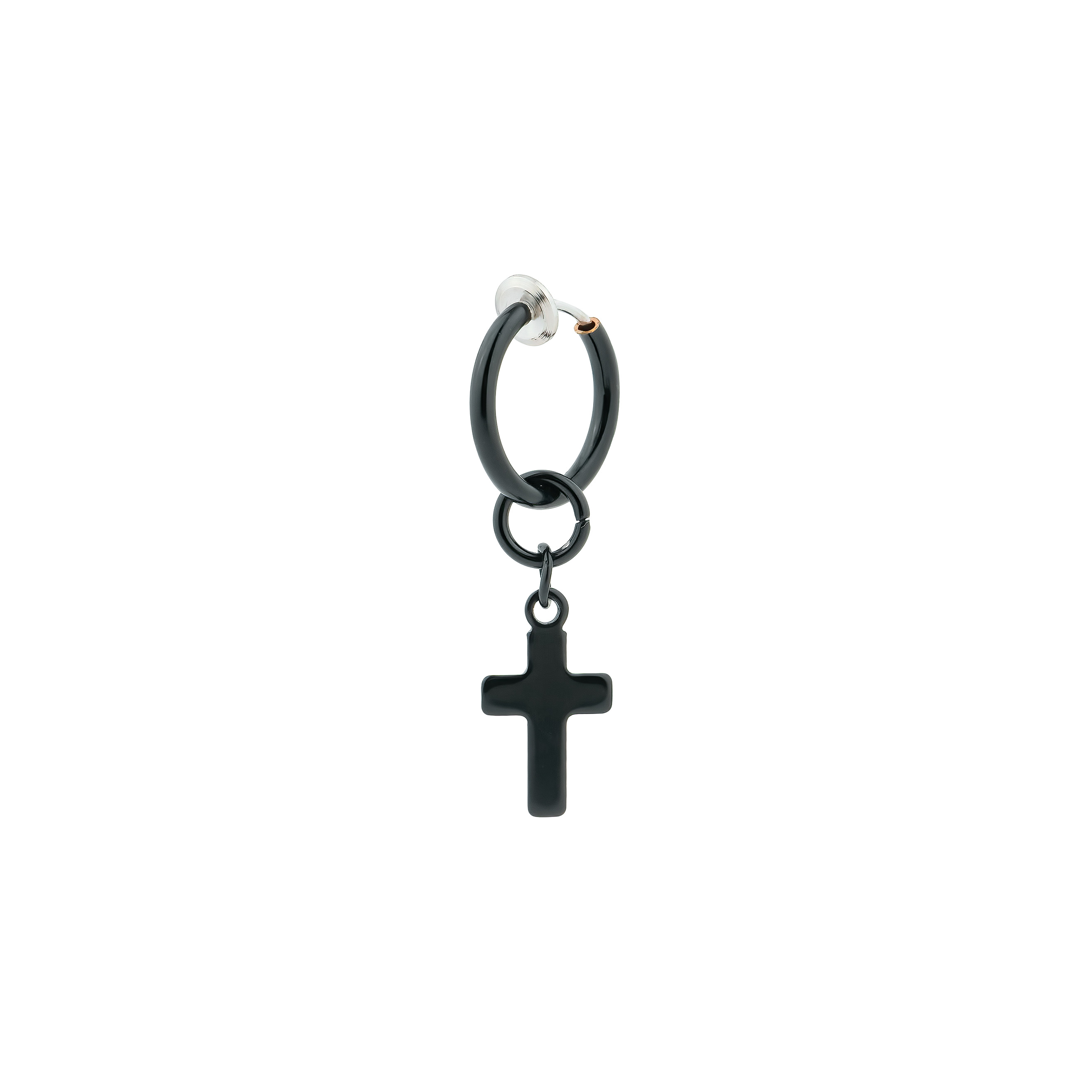 Black monoserge with a cross
