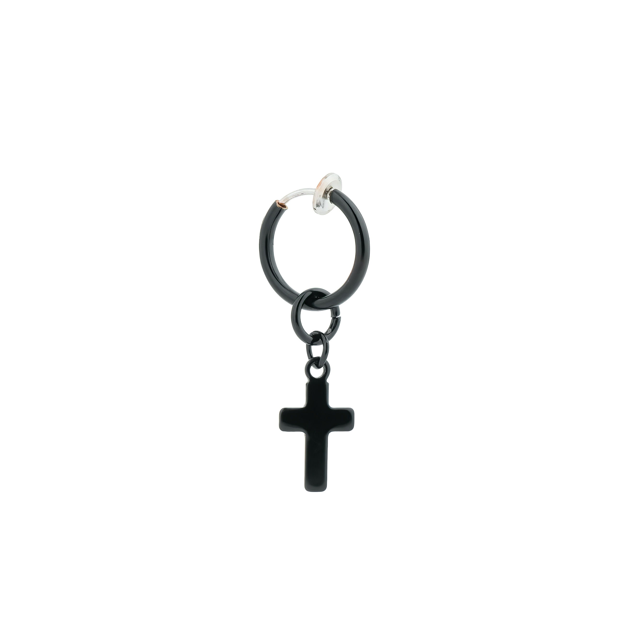 Black monoserge with a cross