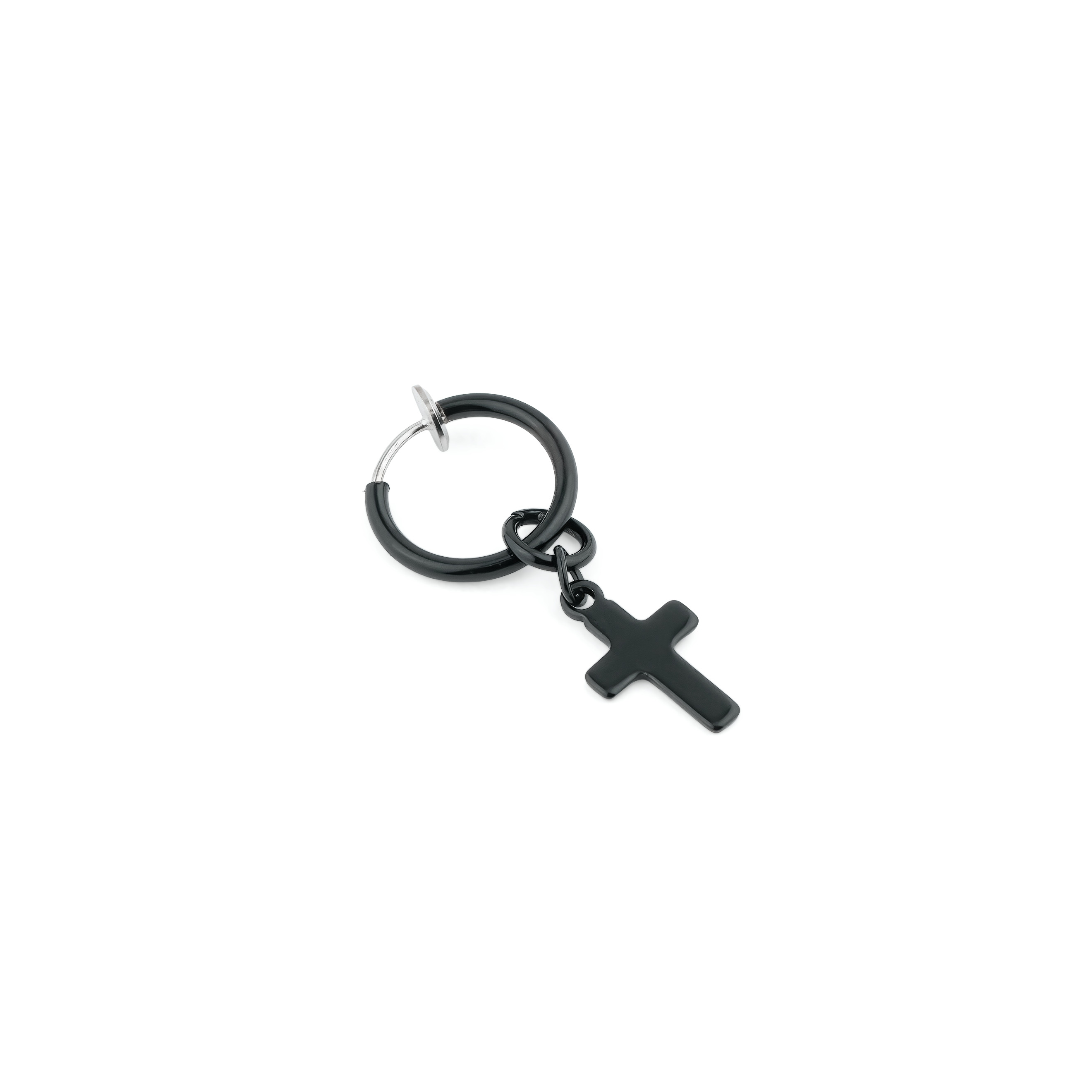 Black monoserge with a cross