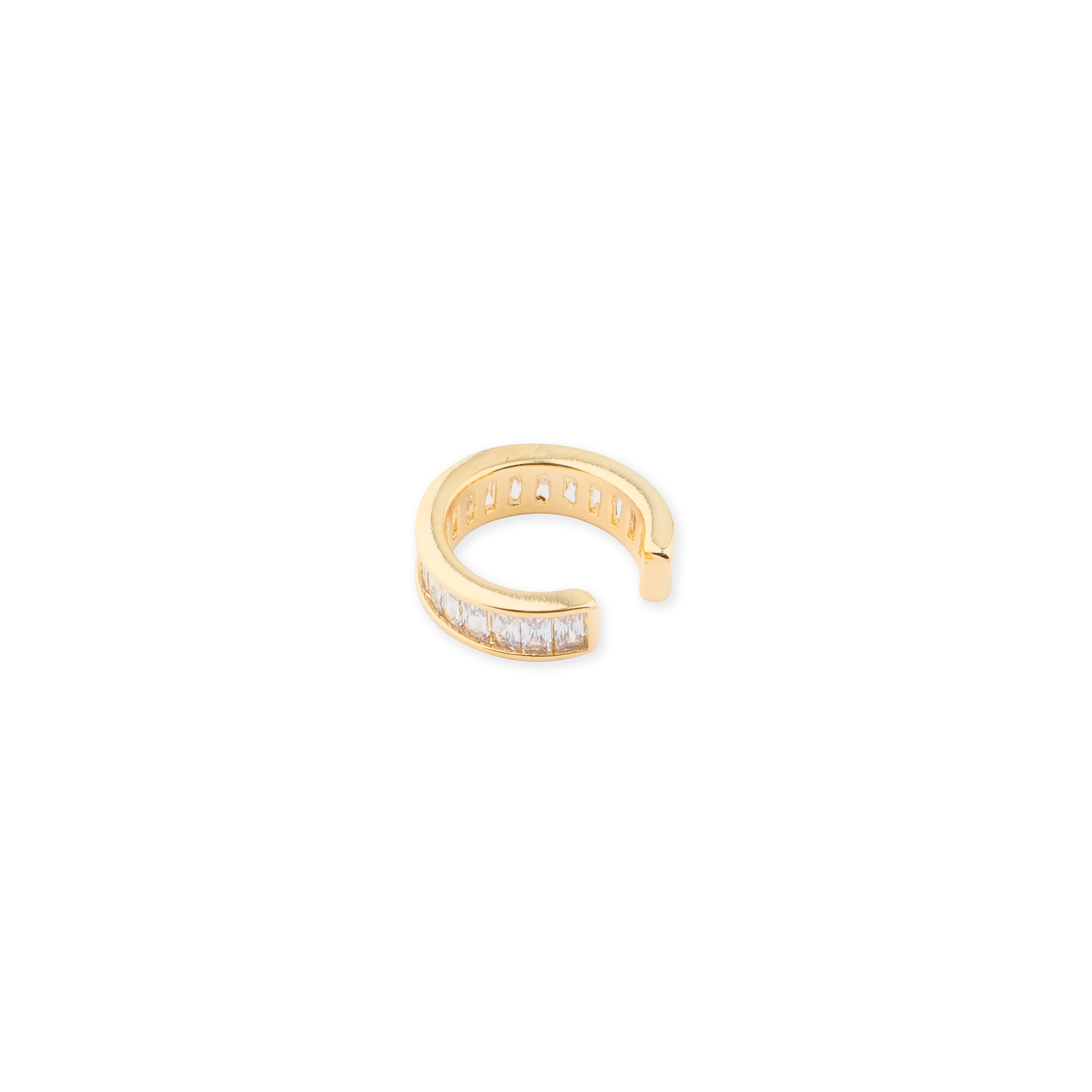 cuff with white crystals