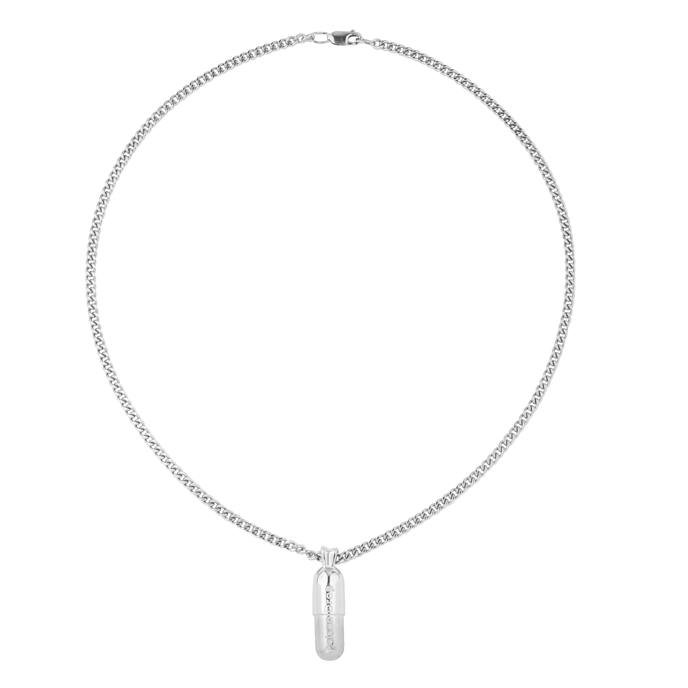 Подвеска «Pill» из серебра