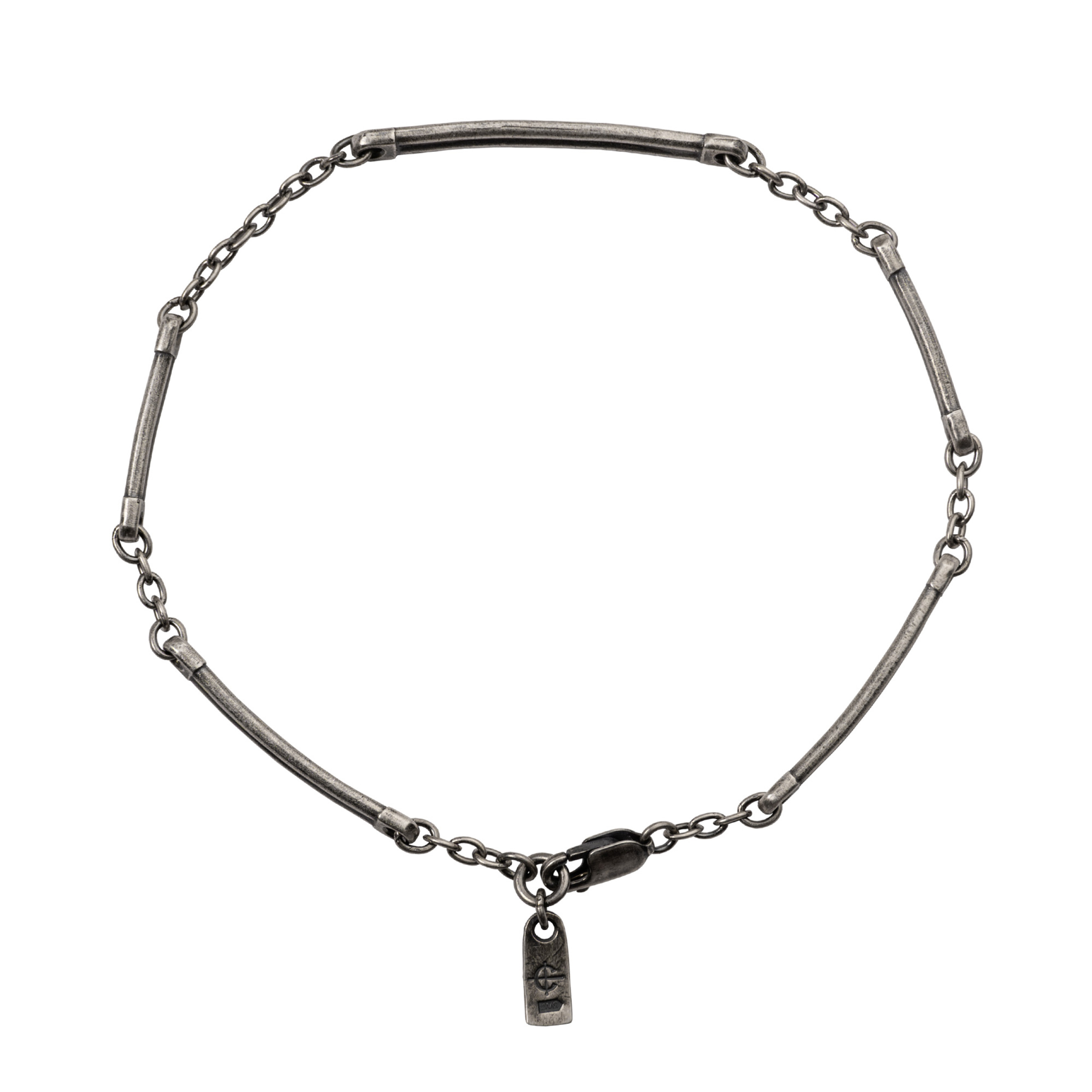 Браслет из сегментов серебро 925-й пробы
