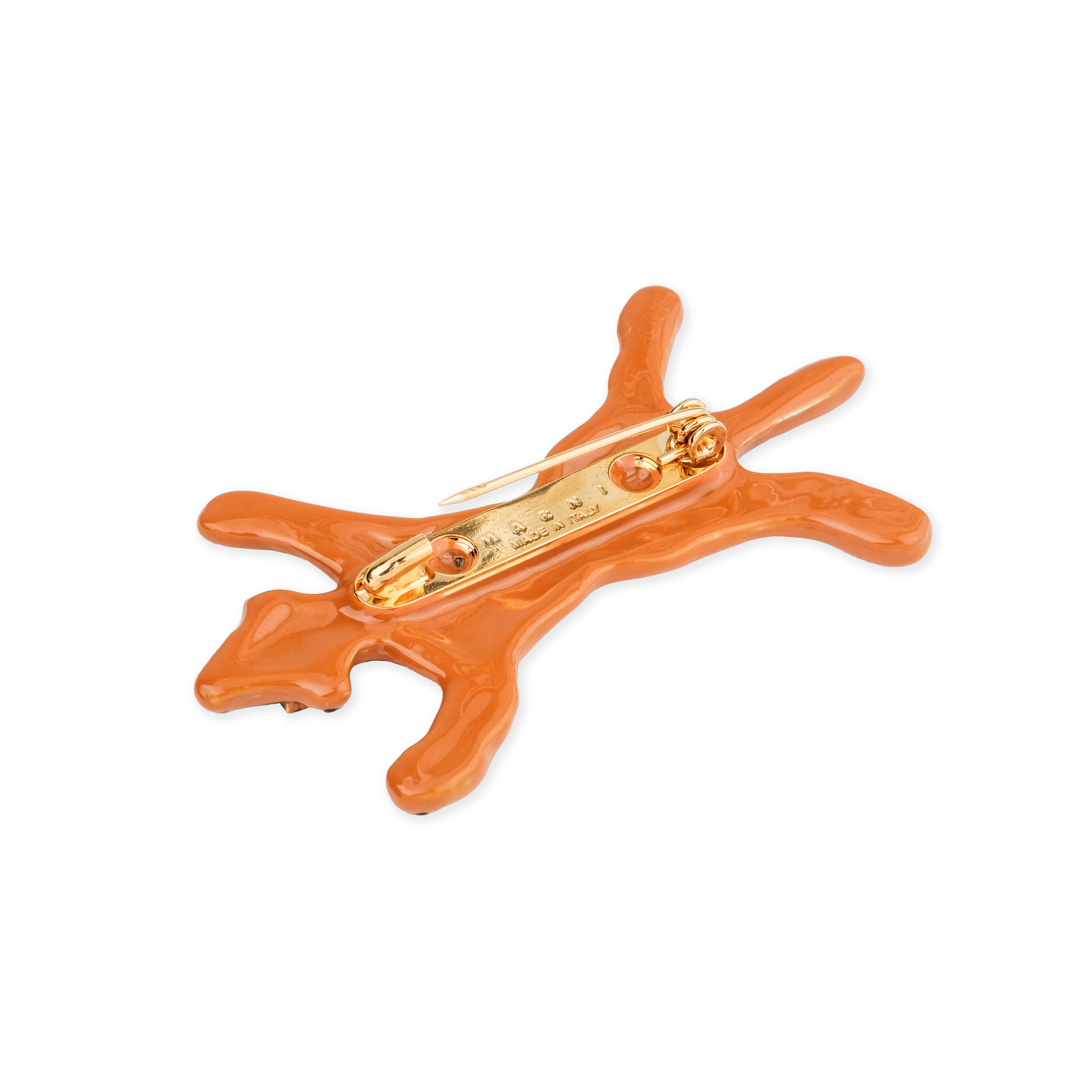 Gilded Tiger brooch