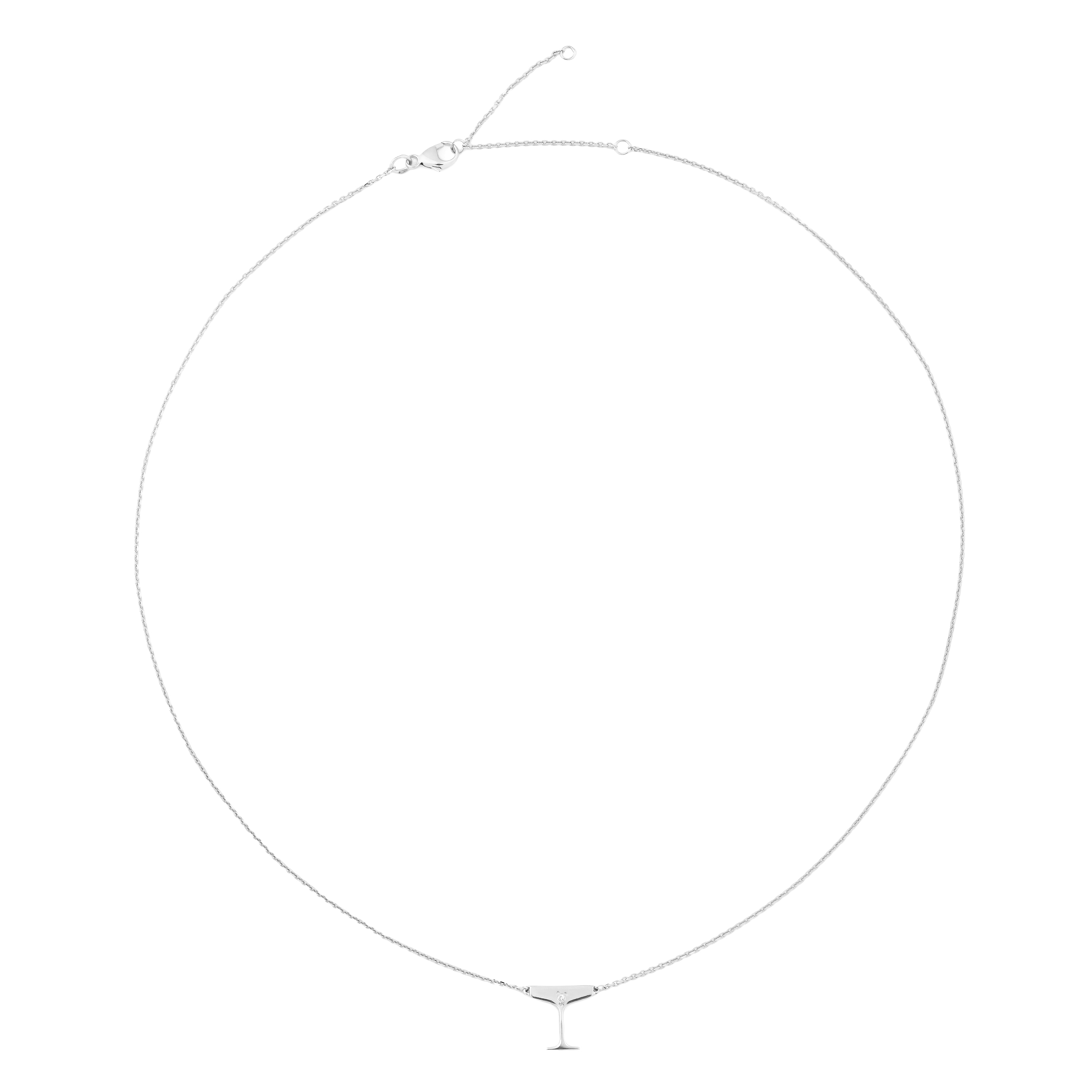 Кулоны и подвески LUTA Jewelry Серебряное колье Sparkling