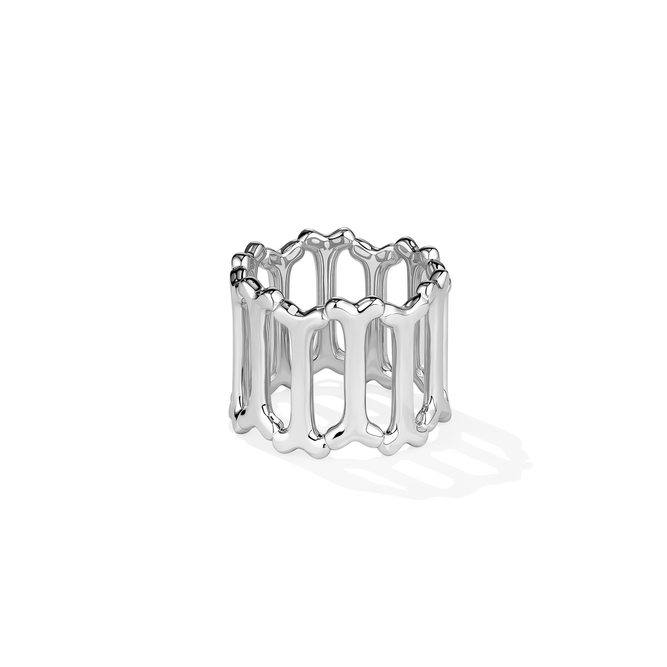 Avgvst Кольцо пляшущие кости из серебра avgvst ожерелье капли из серебра