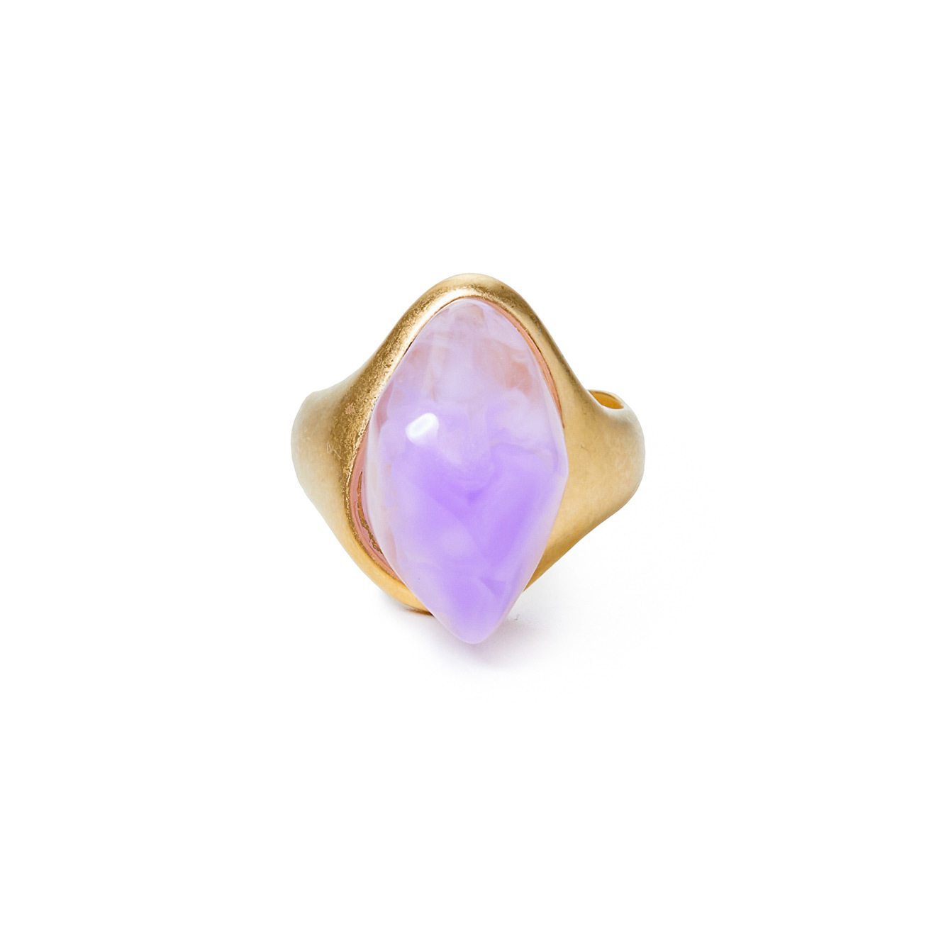 ring with purple stone