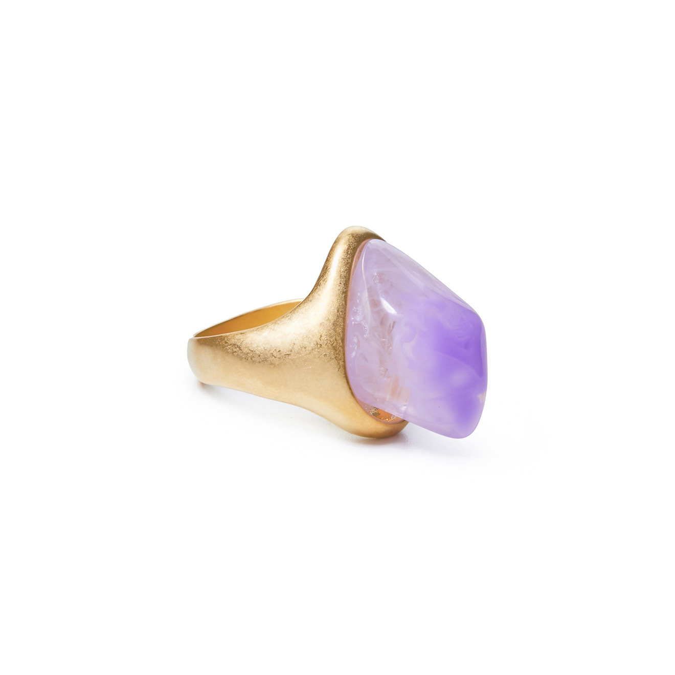 ring with purple stone