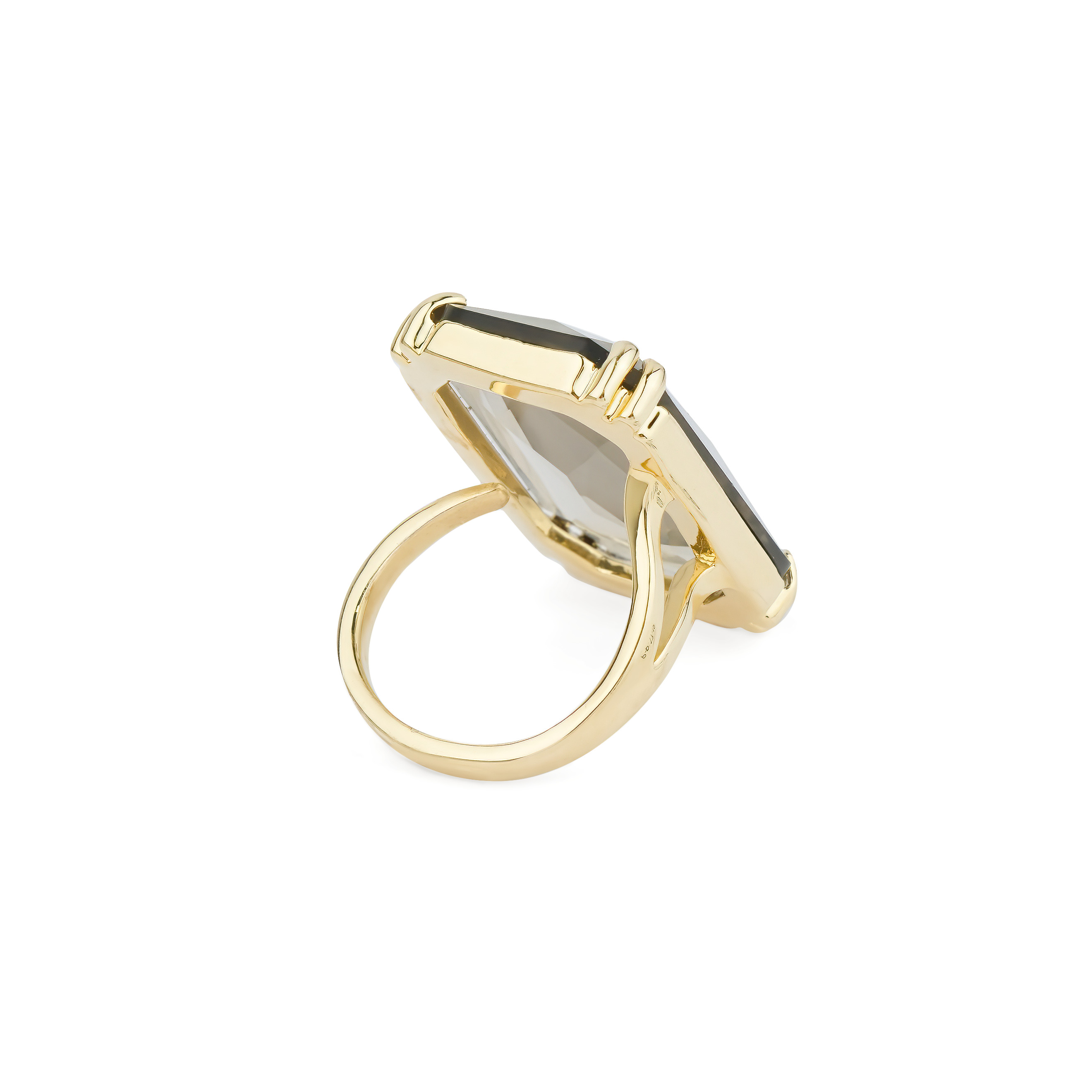 ring with rectangular crystal