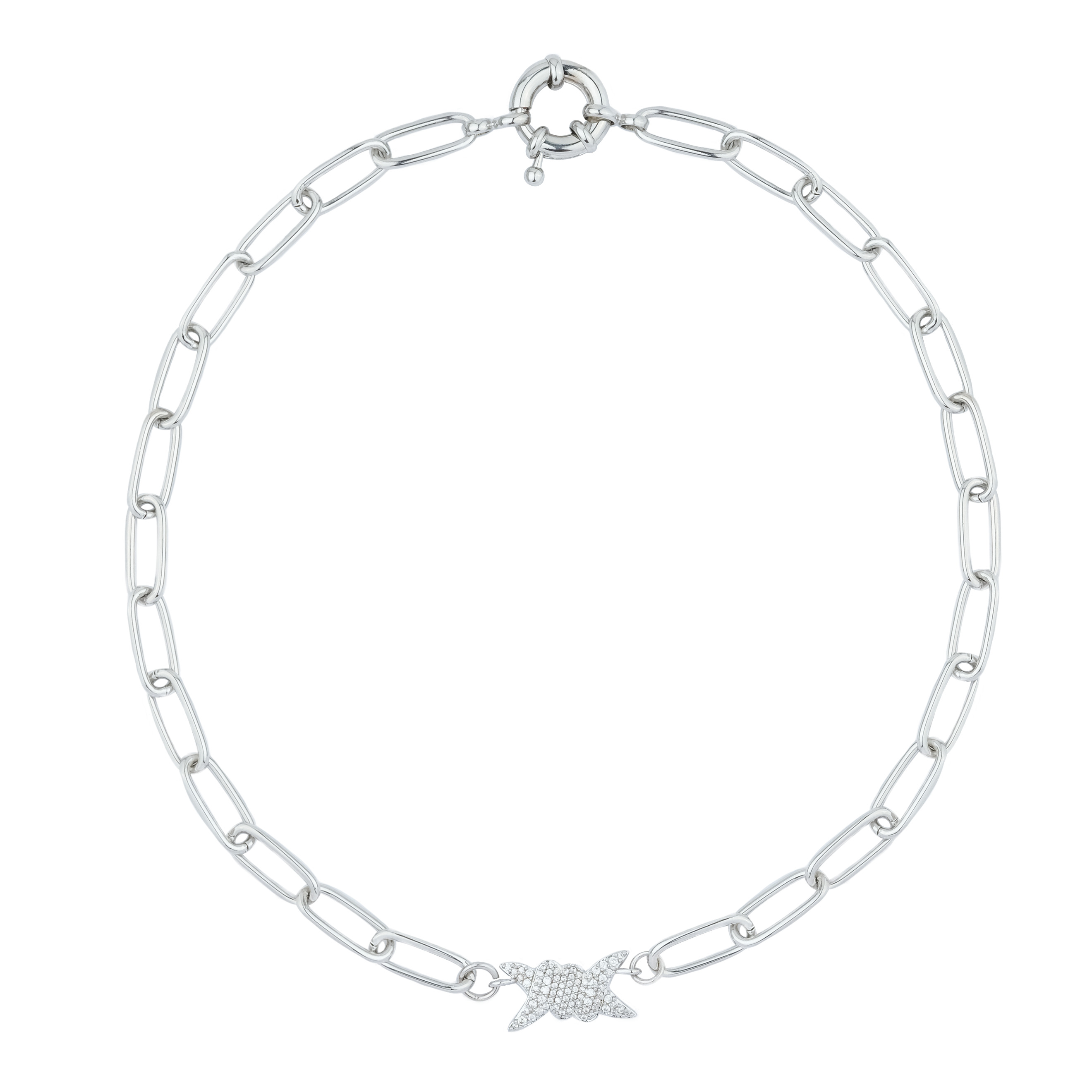 necklace-chain with a knot