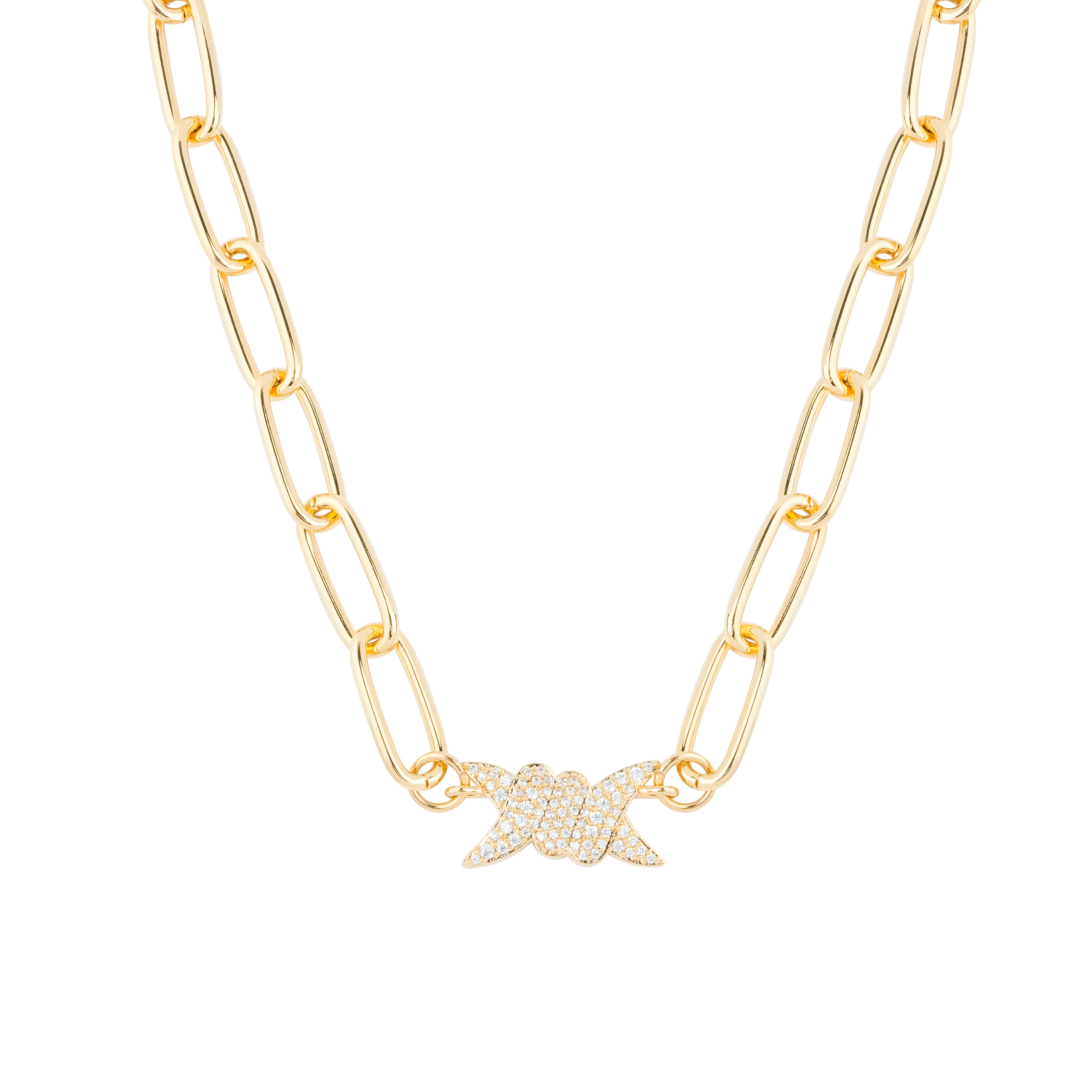 necklace-chain with a knot