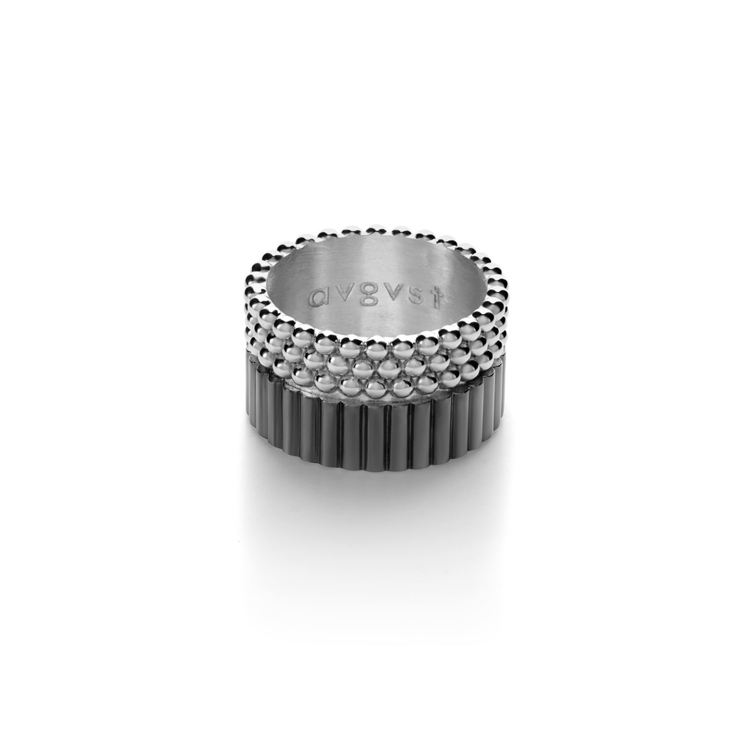 Кольцо Column из серебра, из коллекции Paillettes