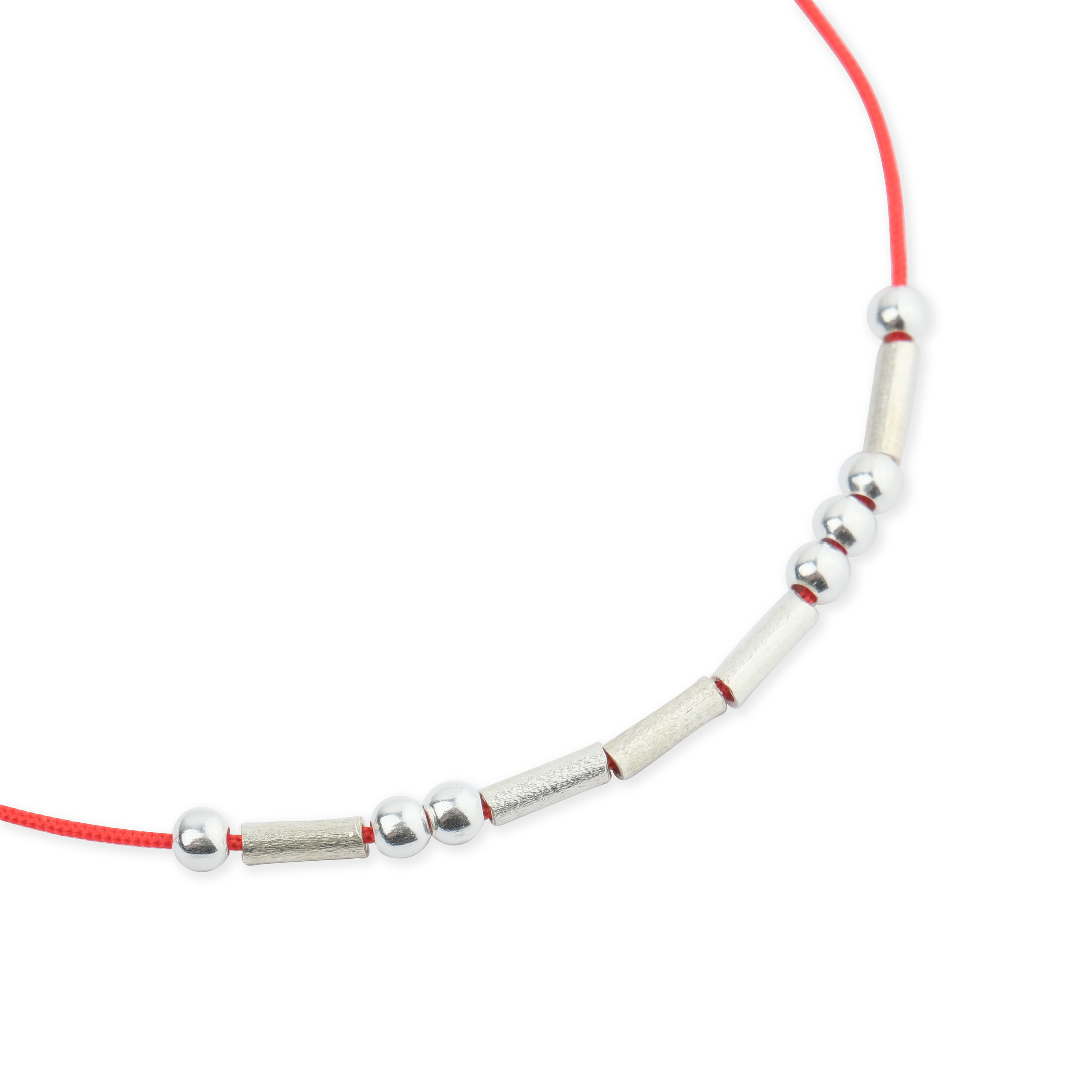 LOVE bracelet on a red thread