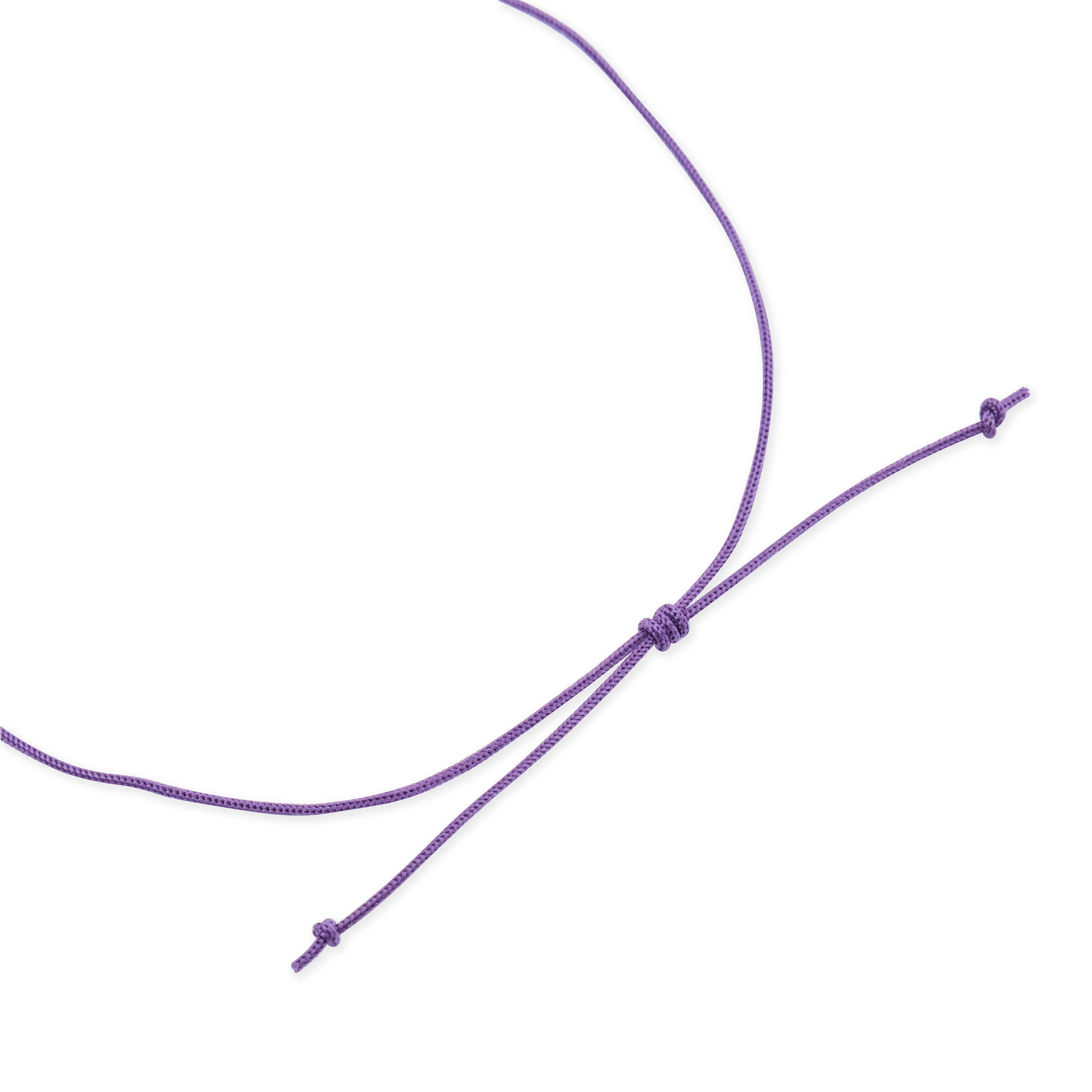 MOM bracelet on purple thread