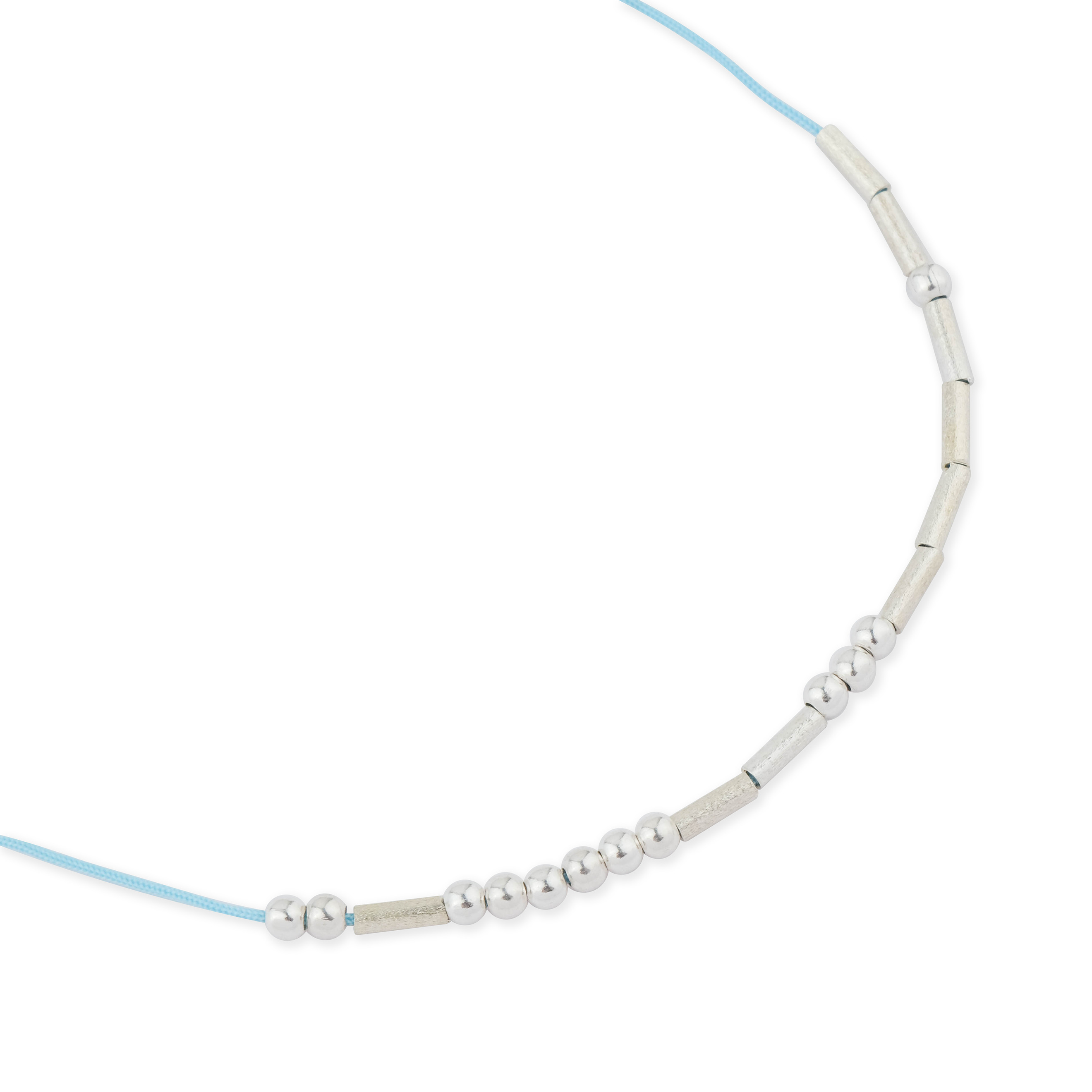 IT IS A BOY bracelet on pale blue thread