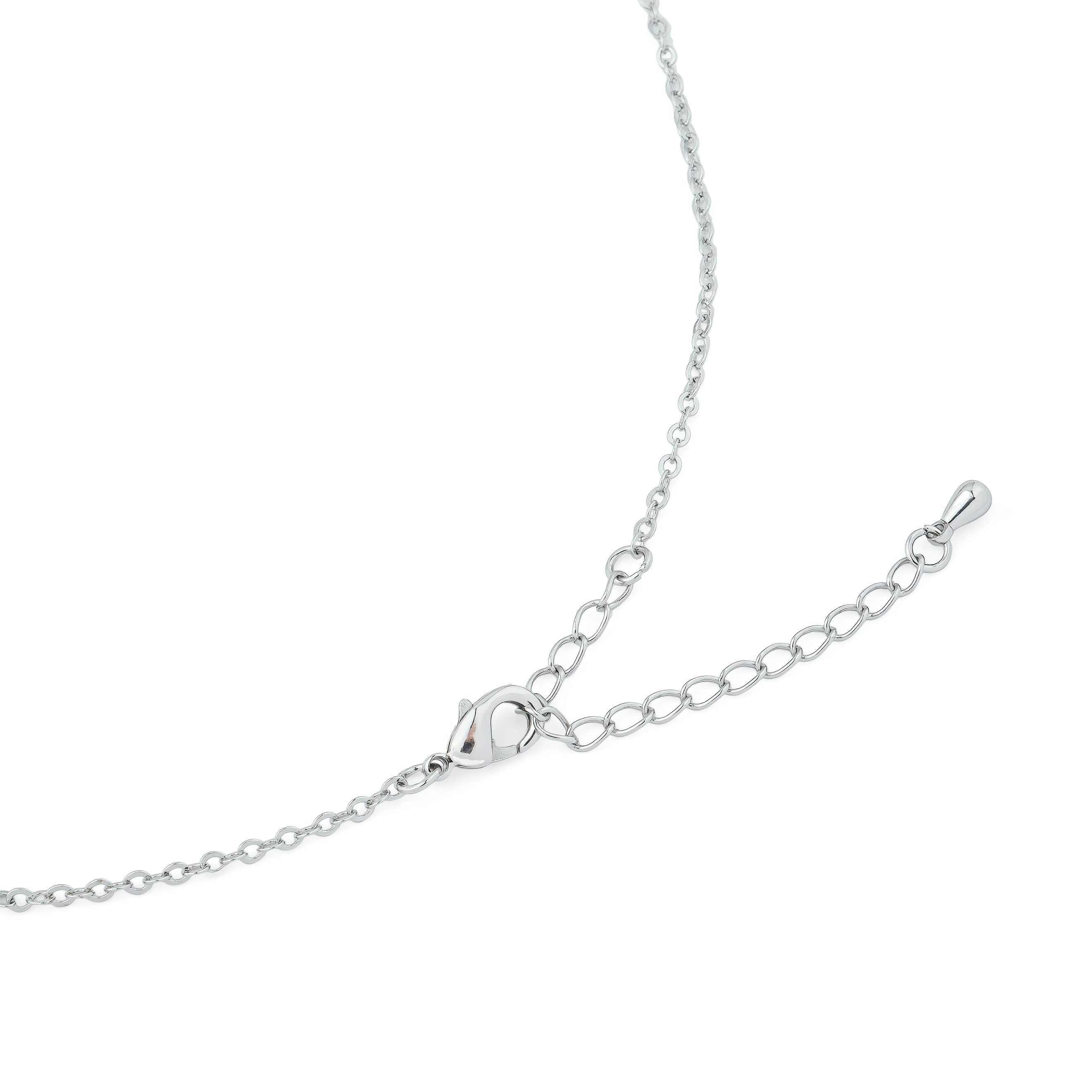 Necklace with a red heart