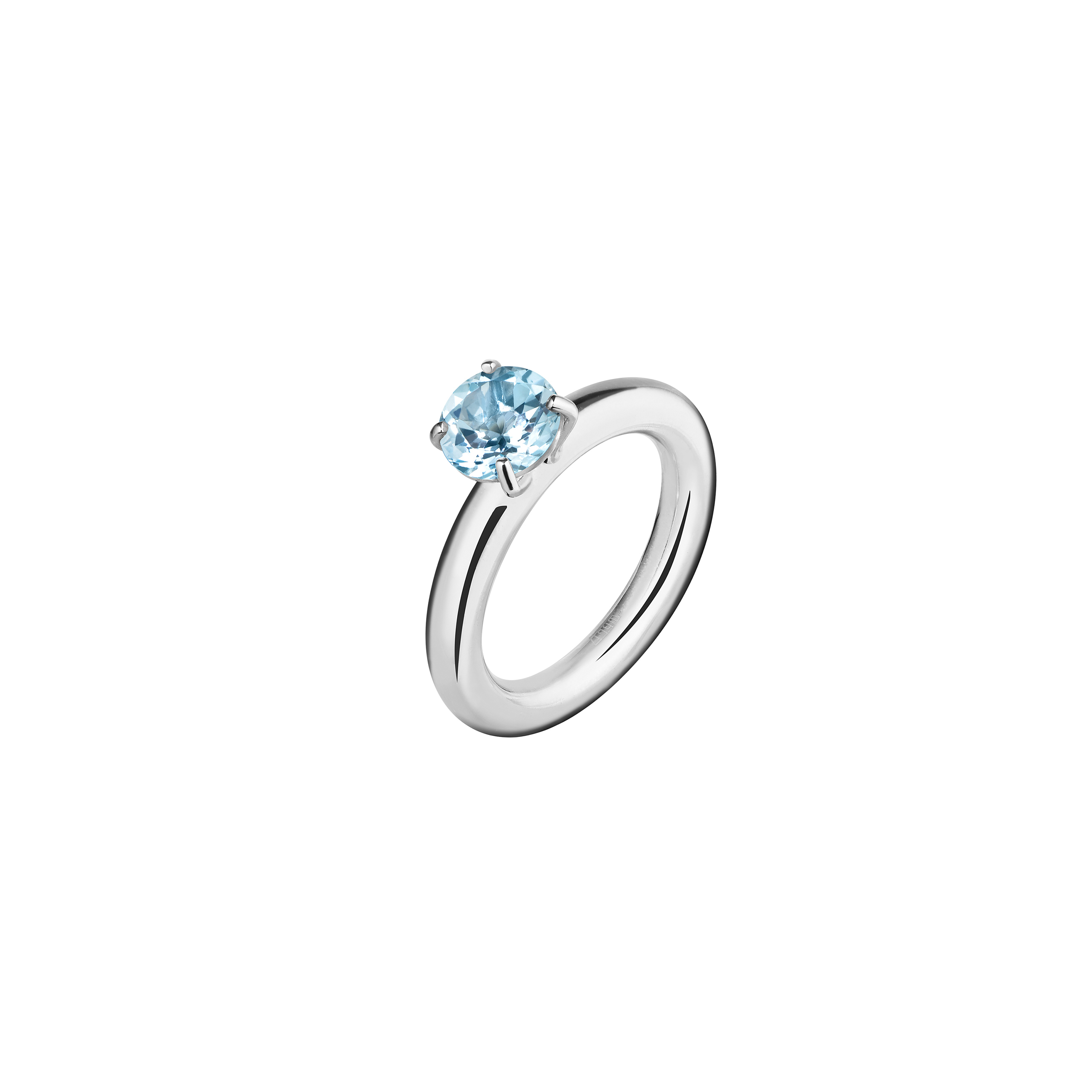 Cartoon ring Baby с топазом