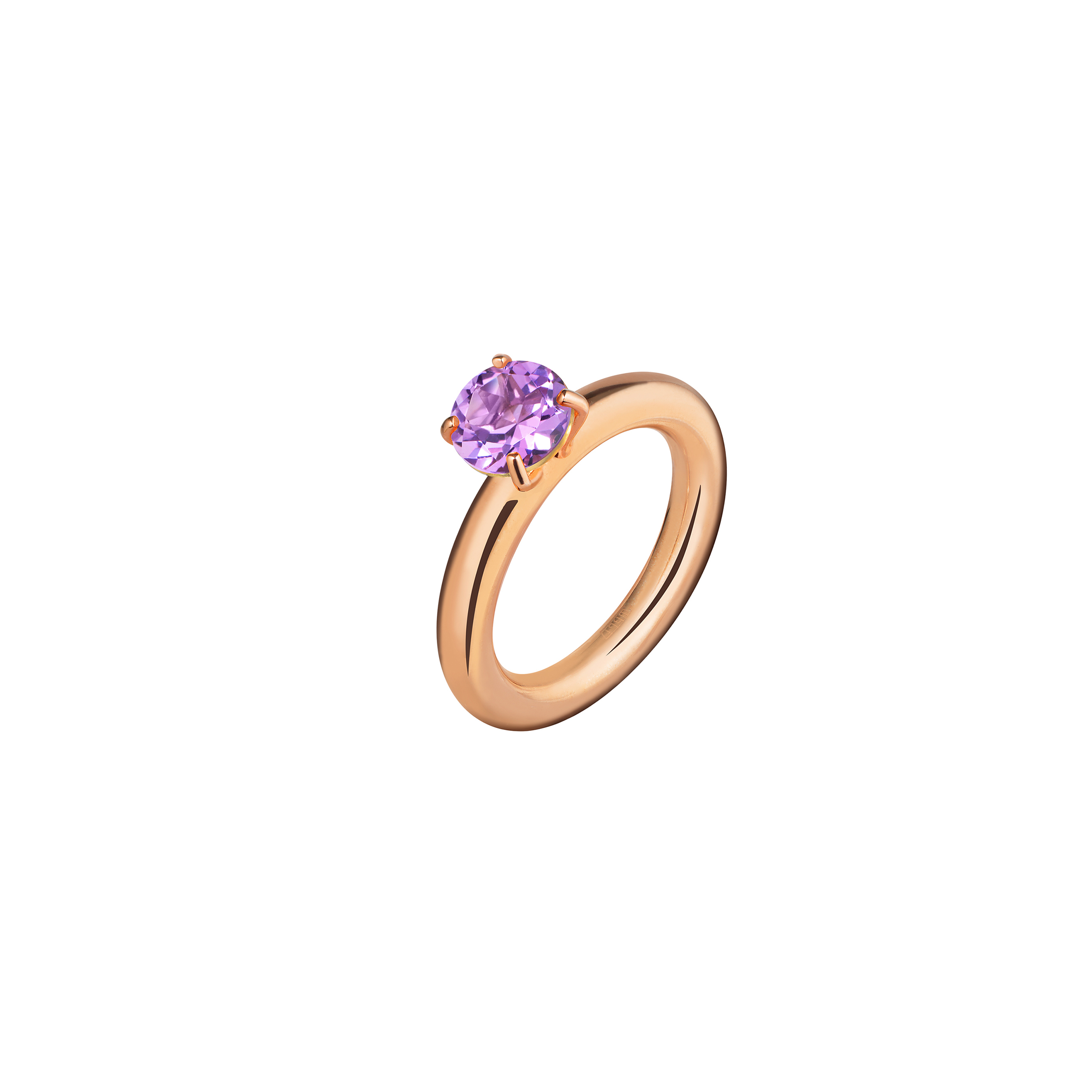 Cartoon ring Baby с аметистом