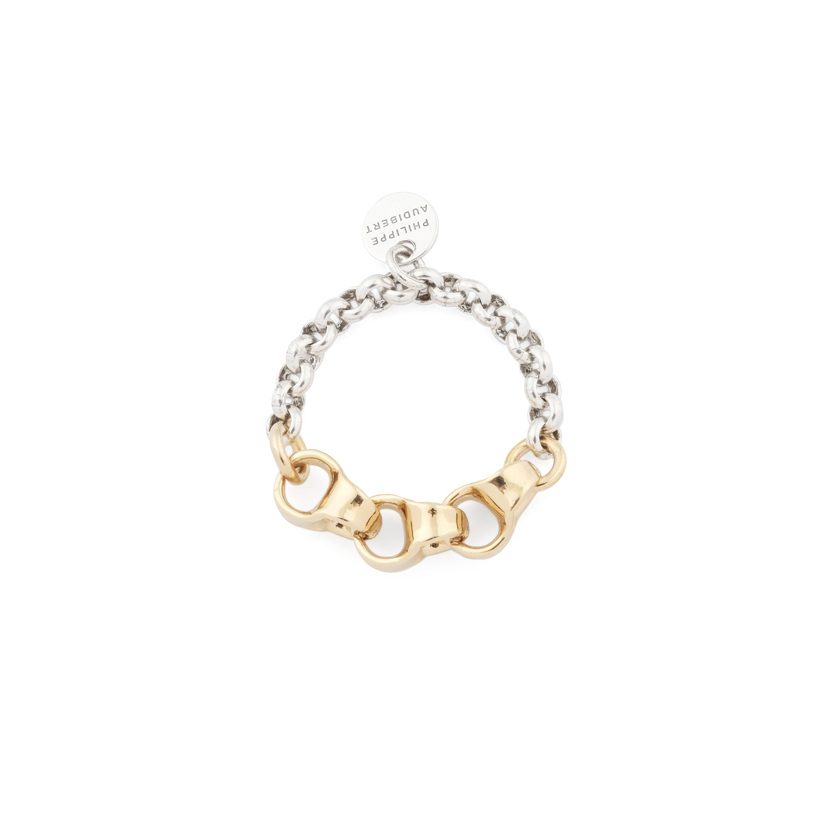 silver-tone ring Virgil