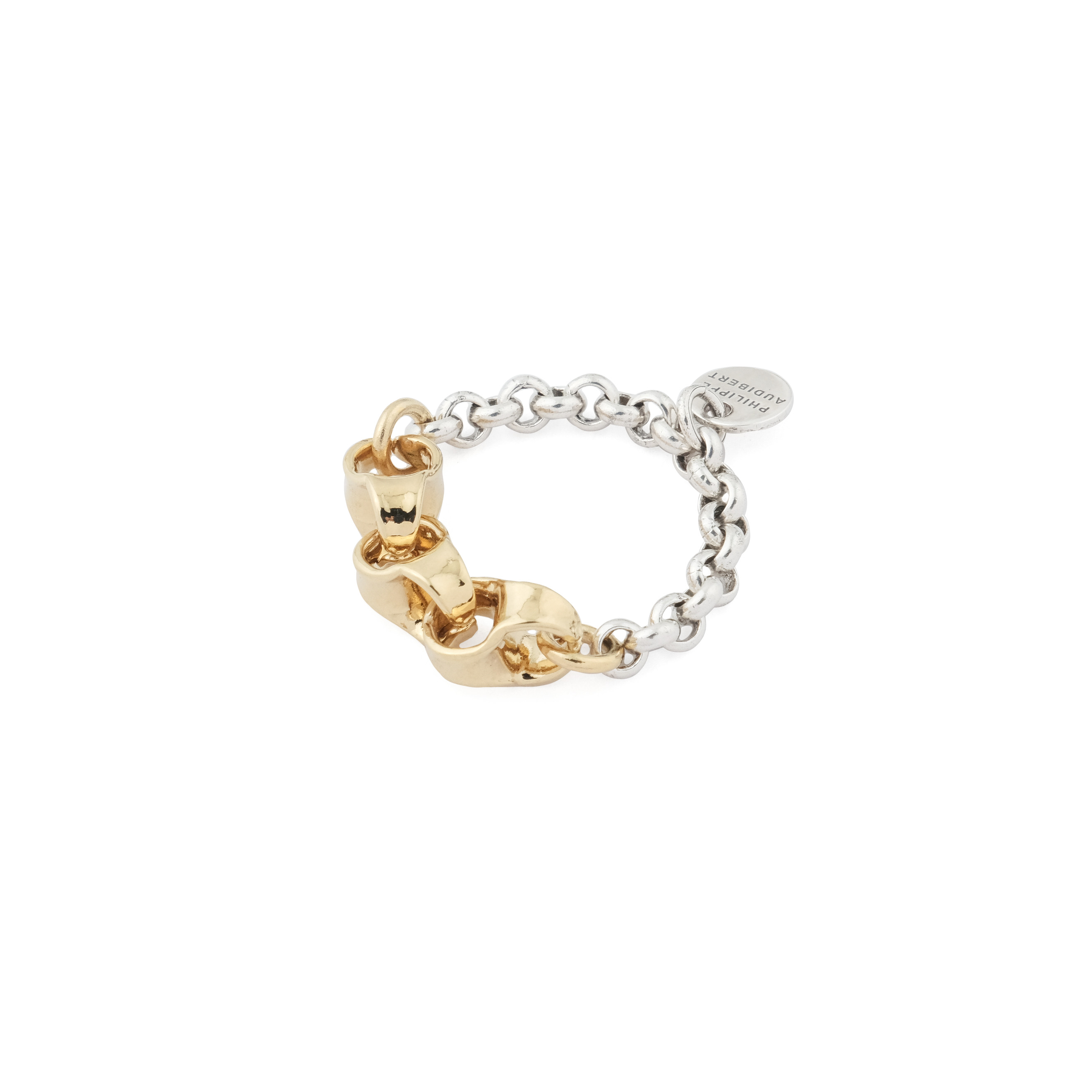 silver-tone ring Virgil