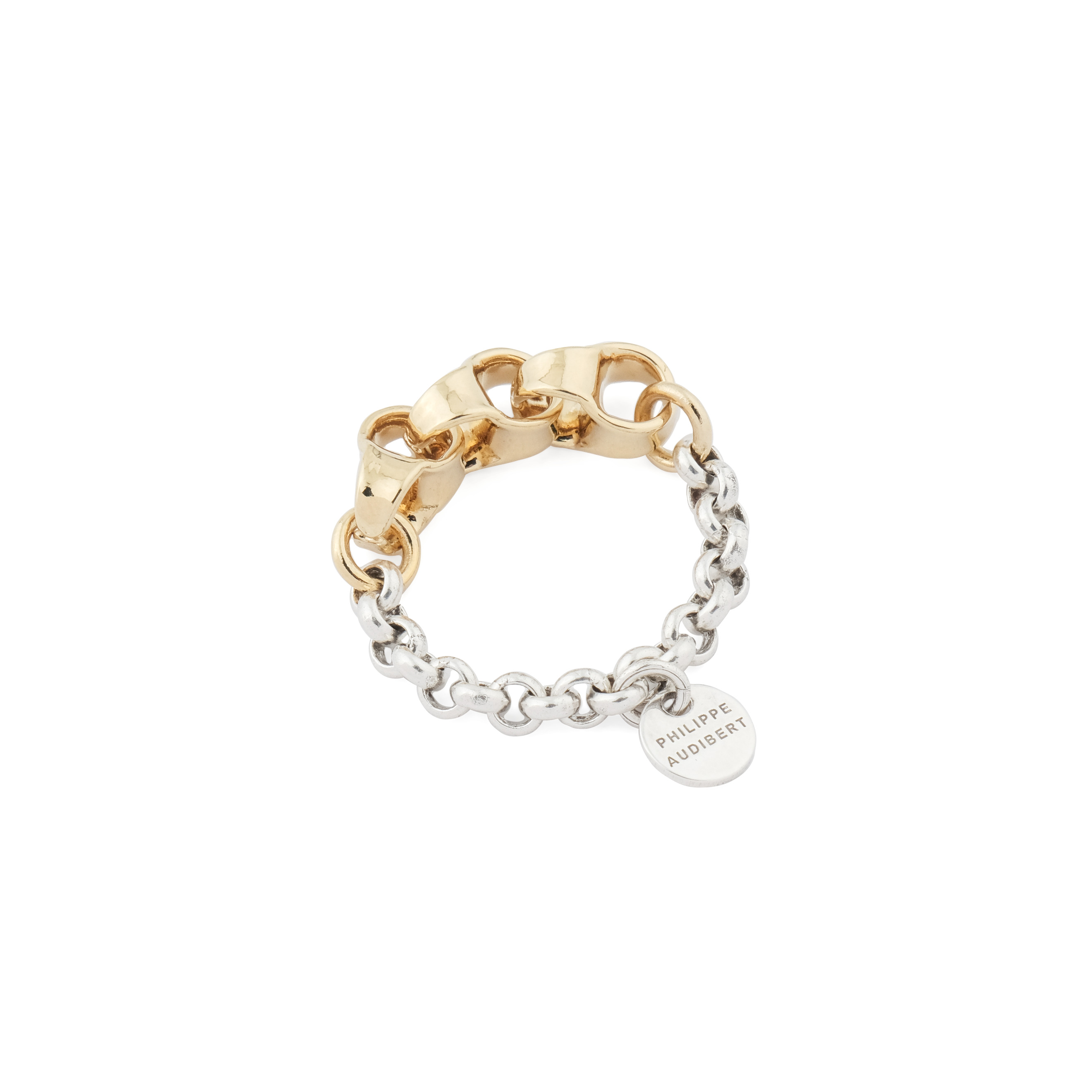 silver-tone ring Virgil