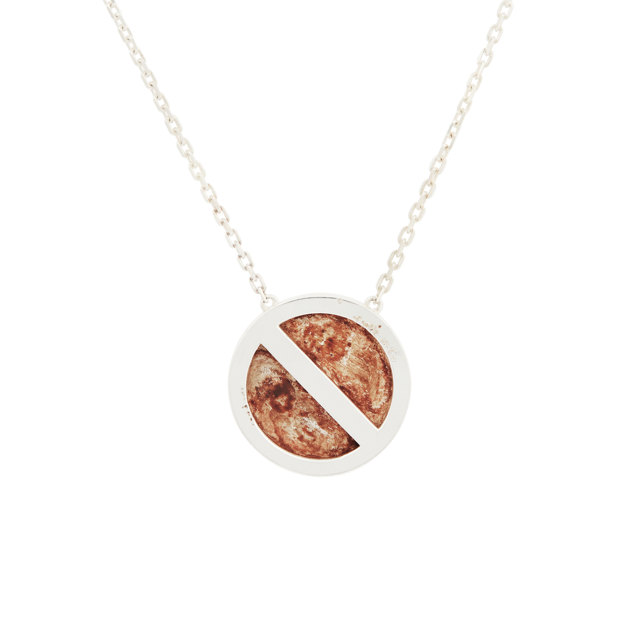 AMARIN Jewelry Подвеска из серебра «Стоянка запрещена»