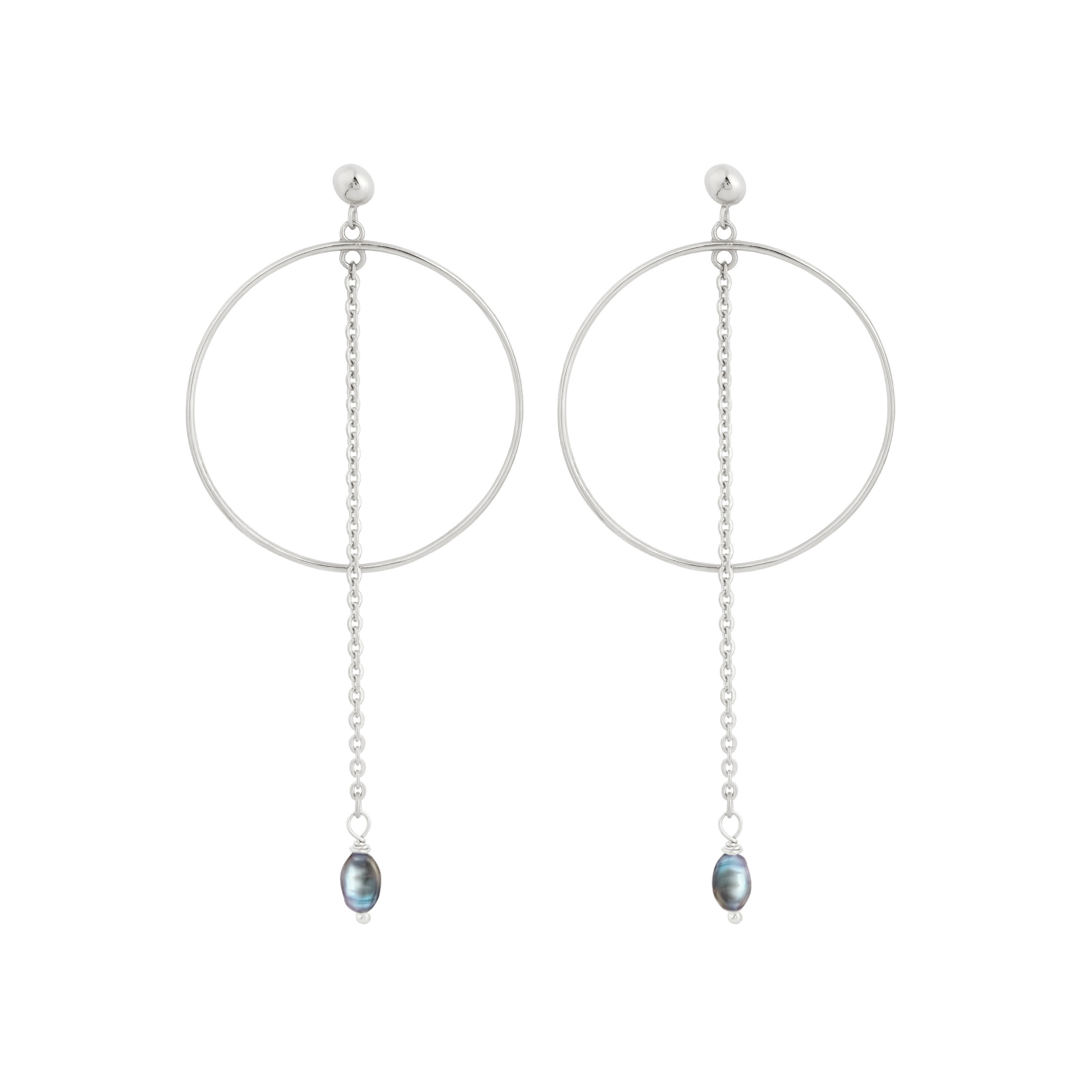 Серьги Pendulum silver