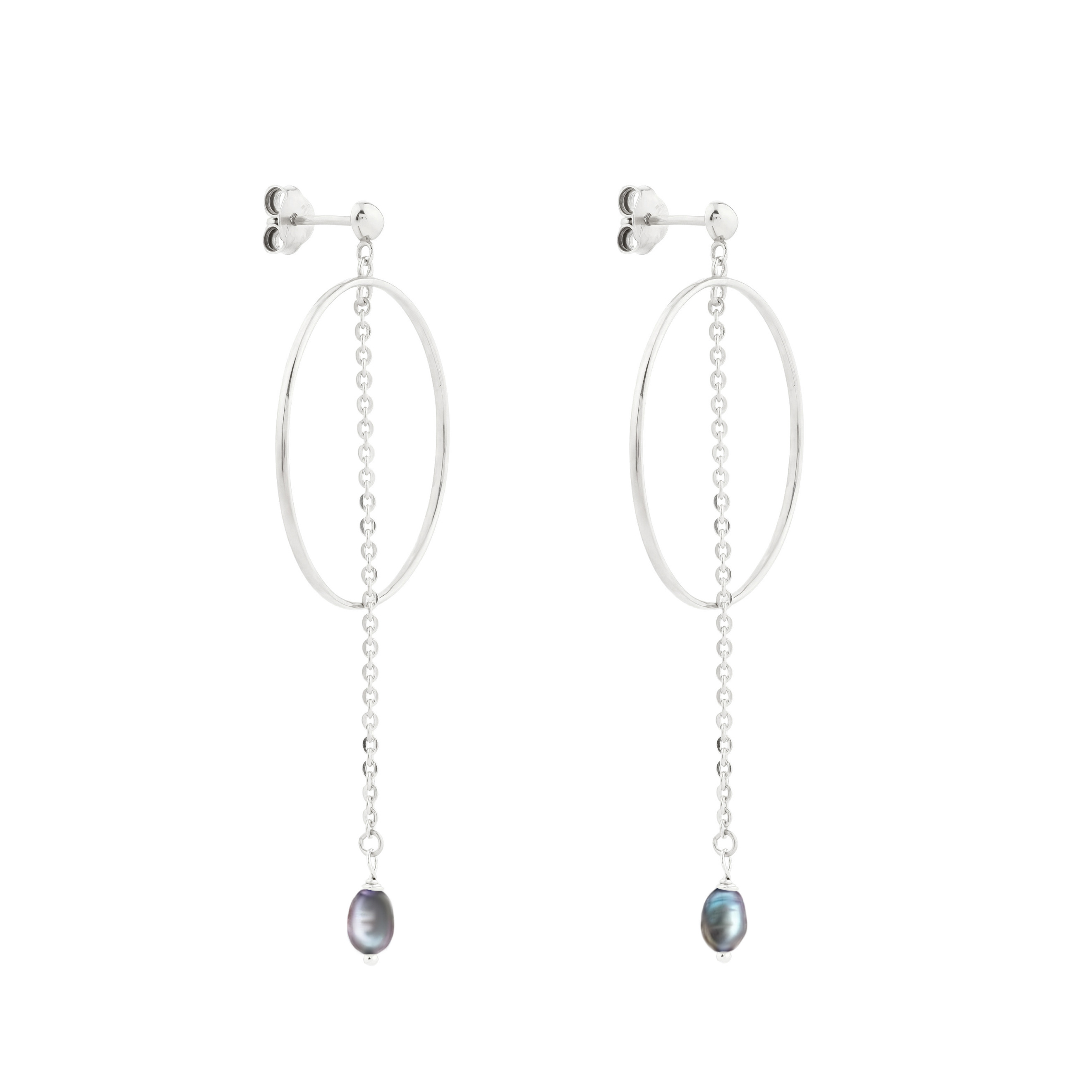 Серьги Pendulum silver