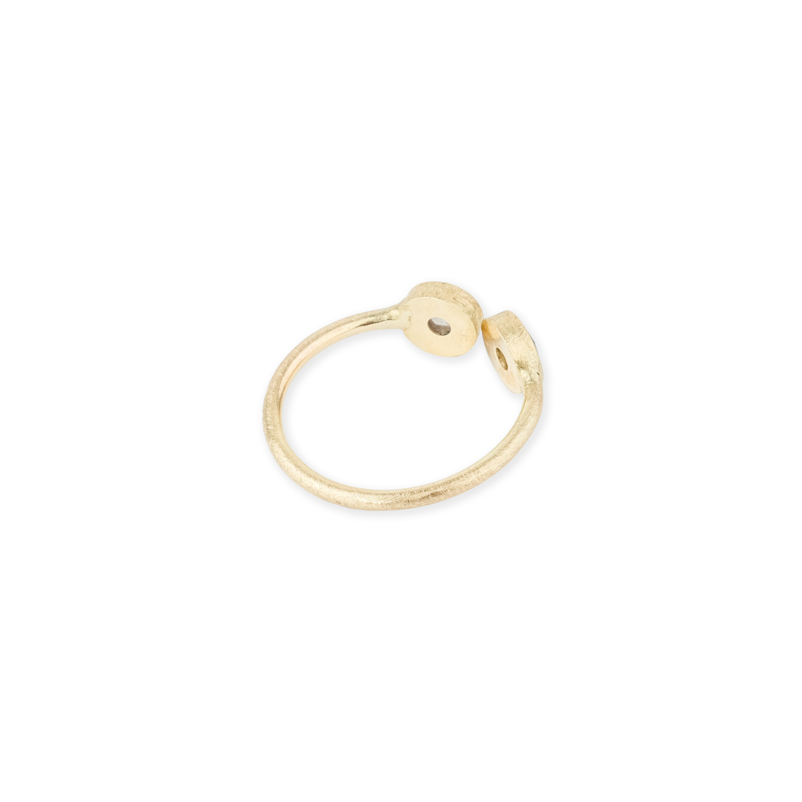 Кольцо Fragile rose из золота со вставкой из бриллиантов