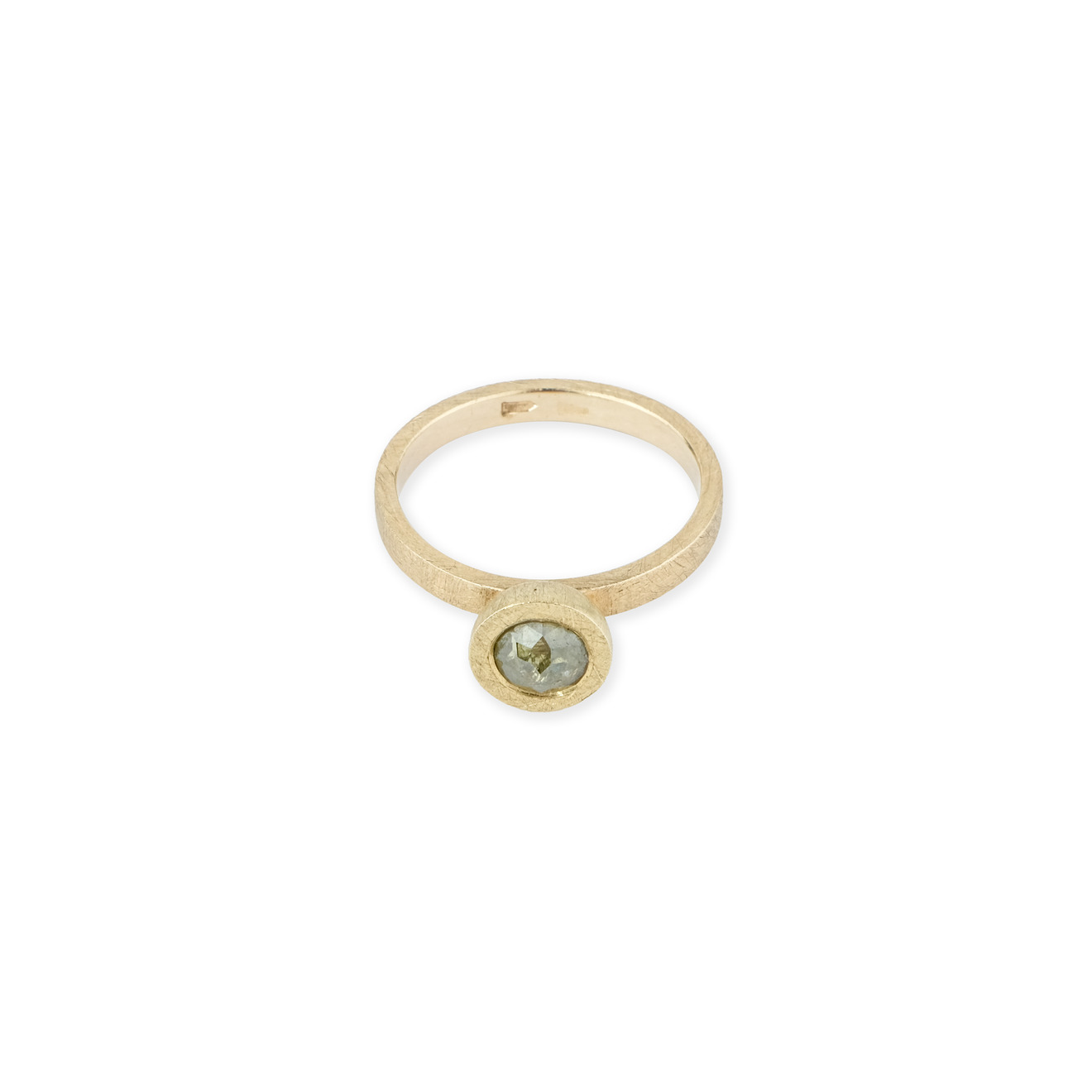 The EGO Кольцо Fragile rose из золота с бриллиантом kintsugi jewelry кольцо fragile rose из золота с бриллиантом