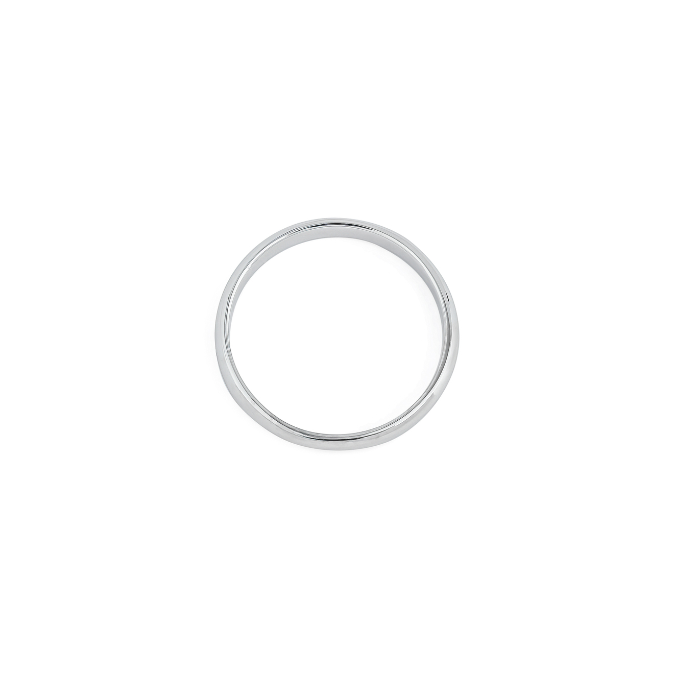 цена Mates Мужское классическое обручальное кольцо из белого золота