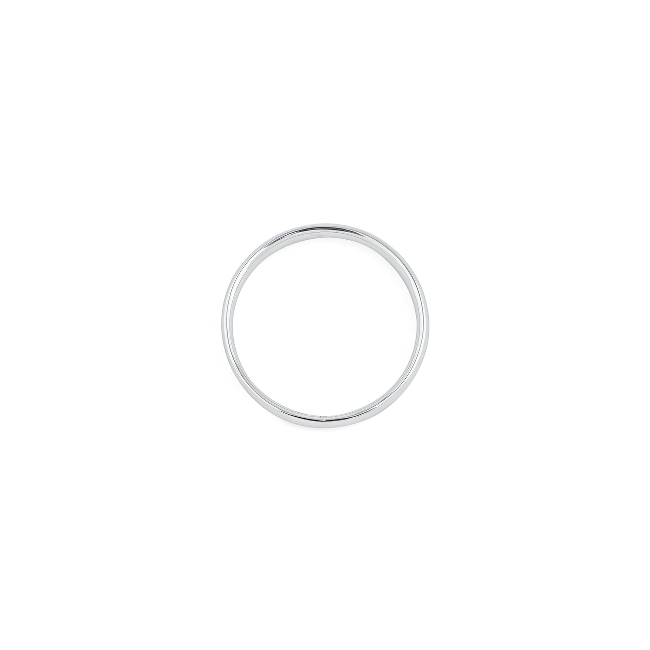 Mates Женское классическое обручальное кольцо из белого золота цена и фото