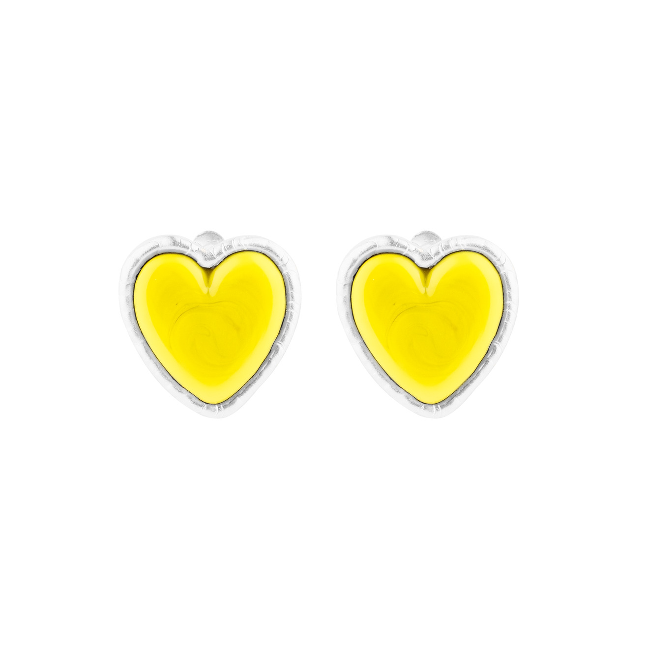 Poison Drop Lab Желтые клипсы-сердца poison drop lab желтые клипсы сердца