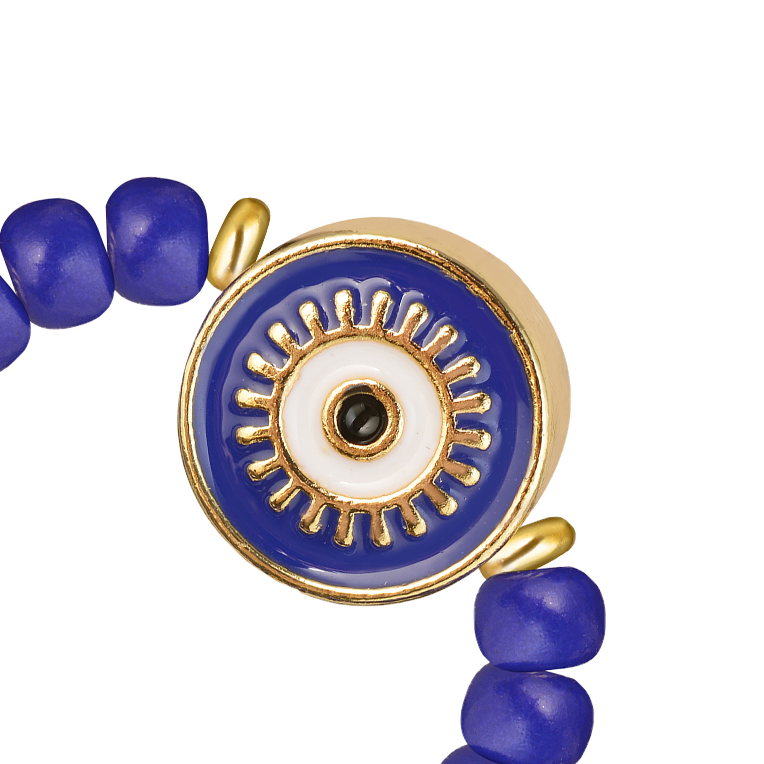 Синее кольцо с глазом Blue evil eye