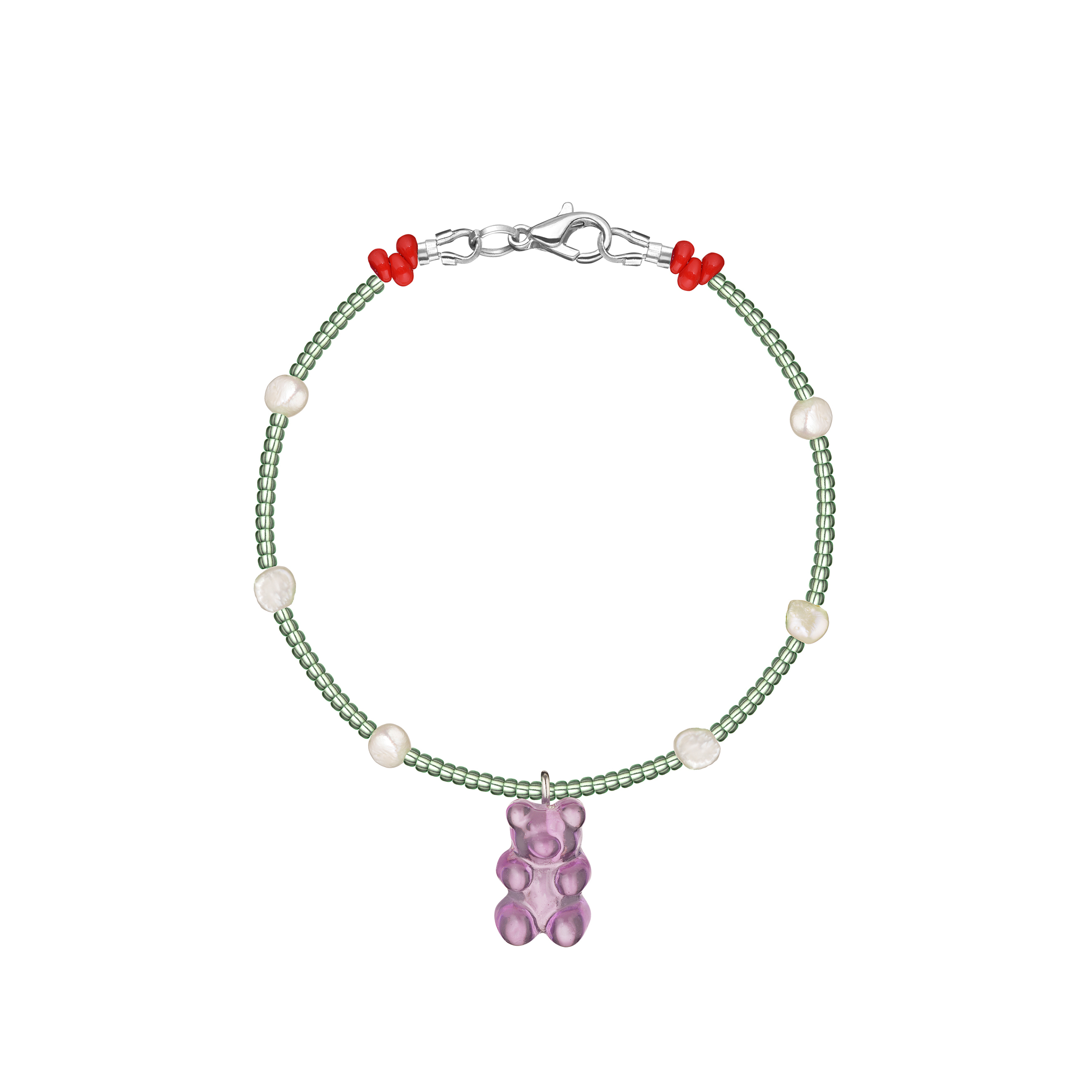 Beaded Gummy Bear Bracelet