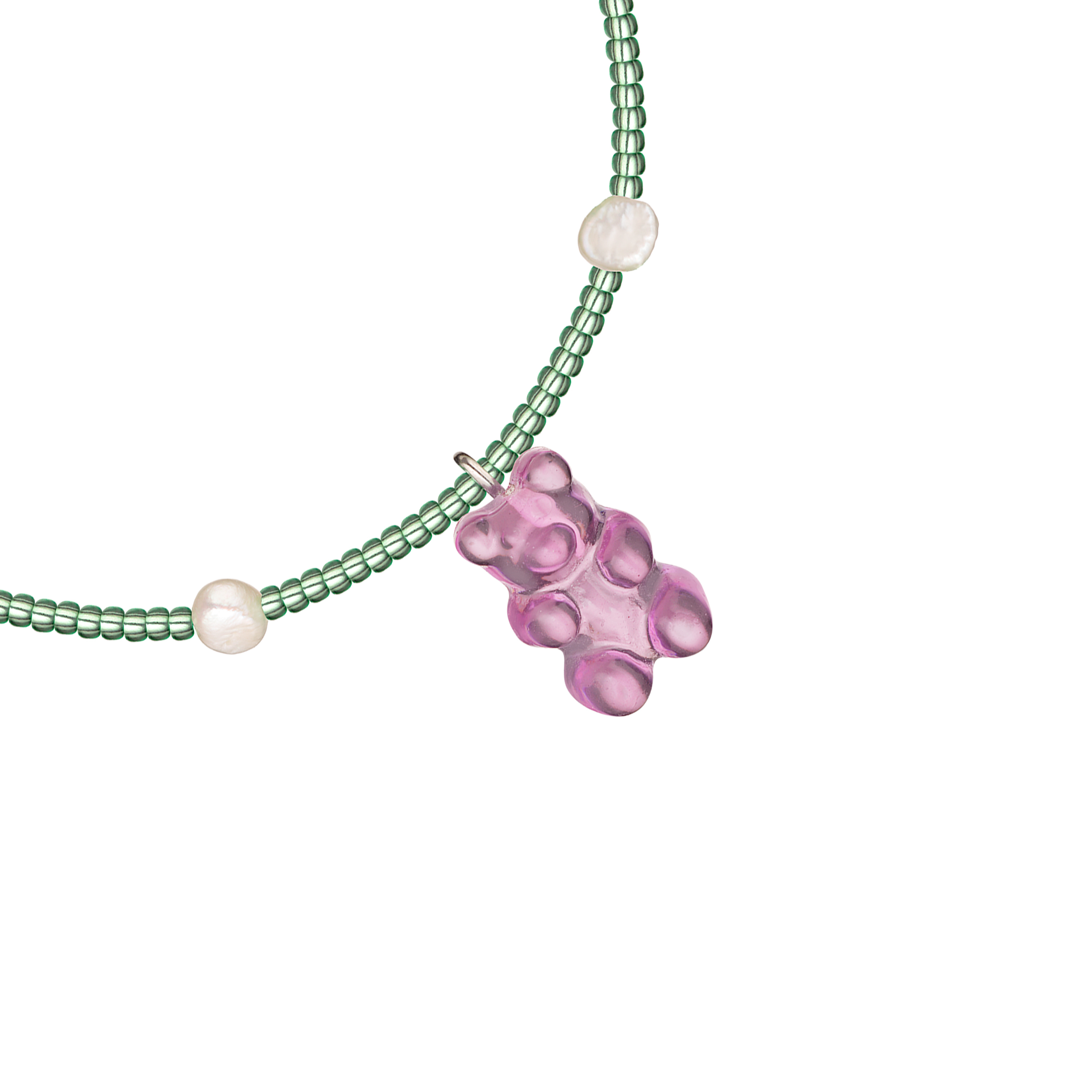 Beaded Gummy Bear Bracelet