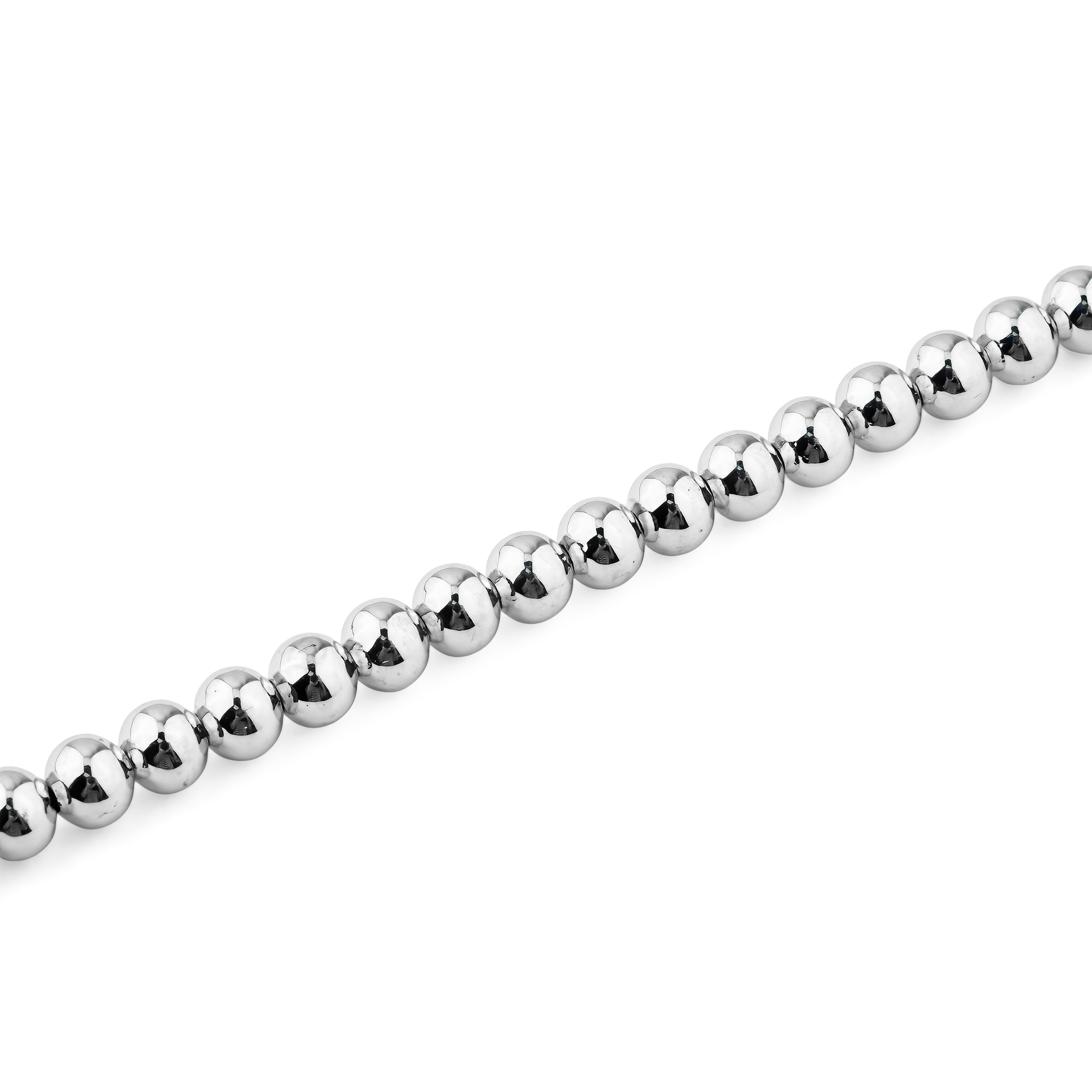 Long necklace with a bear pendant with crystals